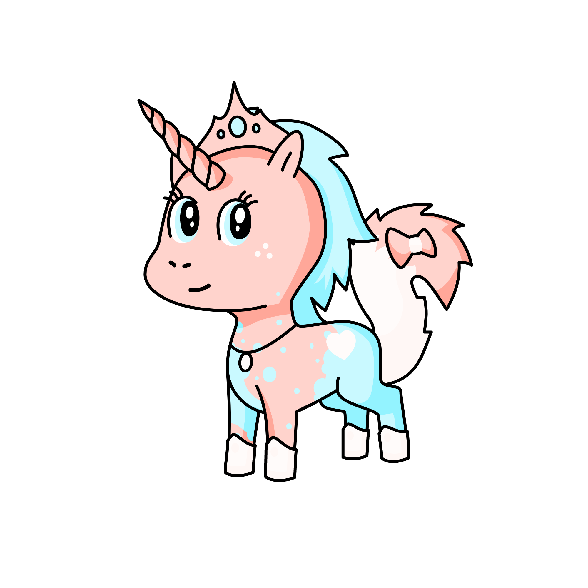 🧊🌸, the unicorn