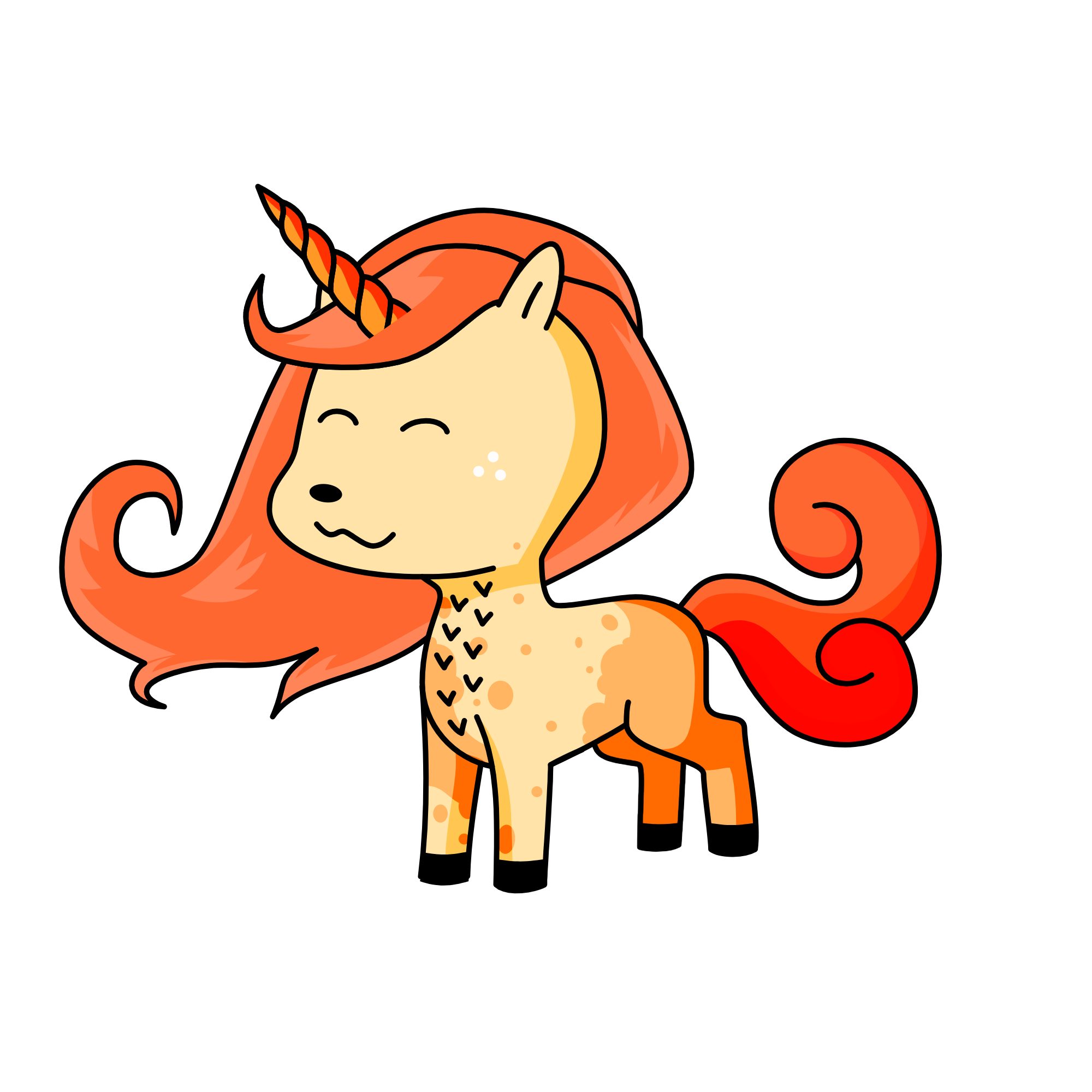 hot girl/single/dont touch tail/big secret/half bullies, the unicorn