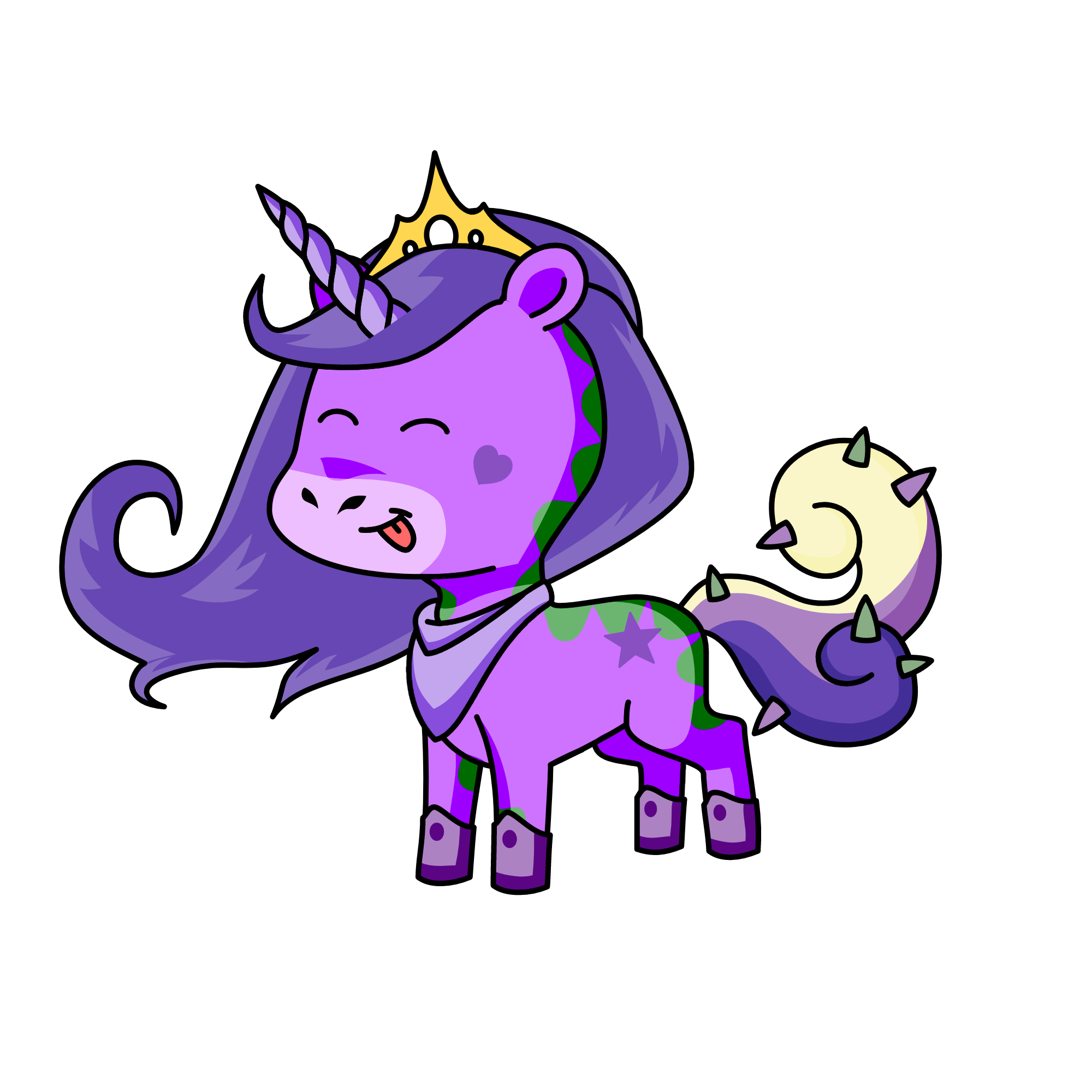 purpella, the unicorn