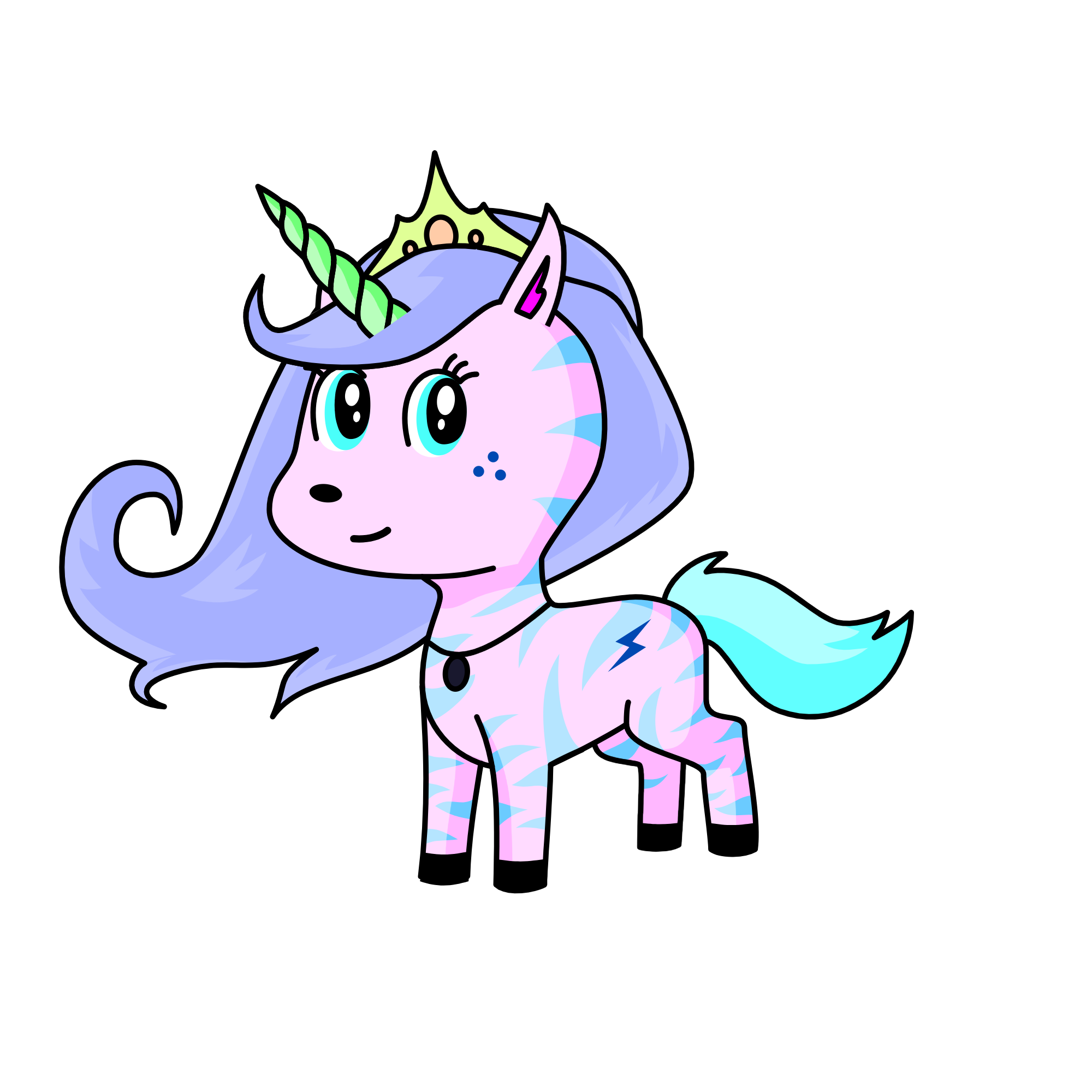 Pastel , the unicorn