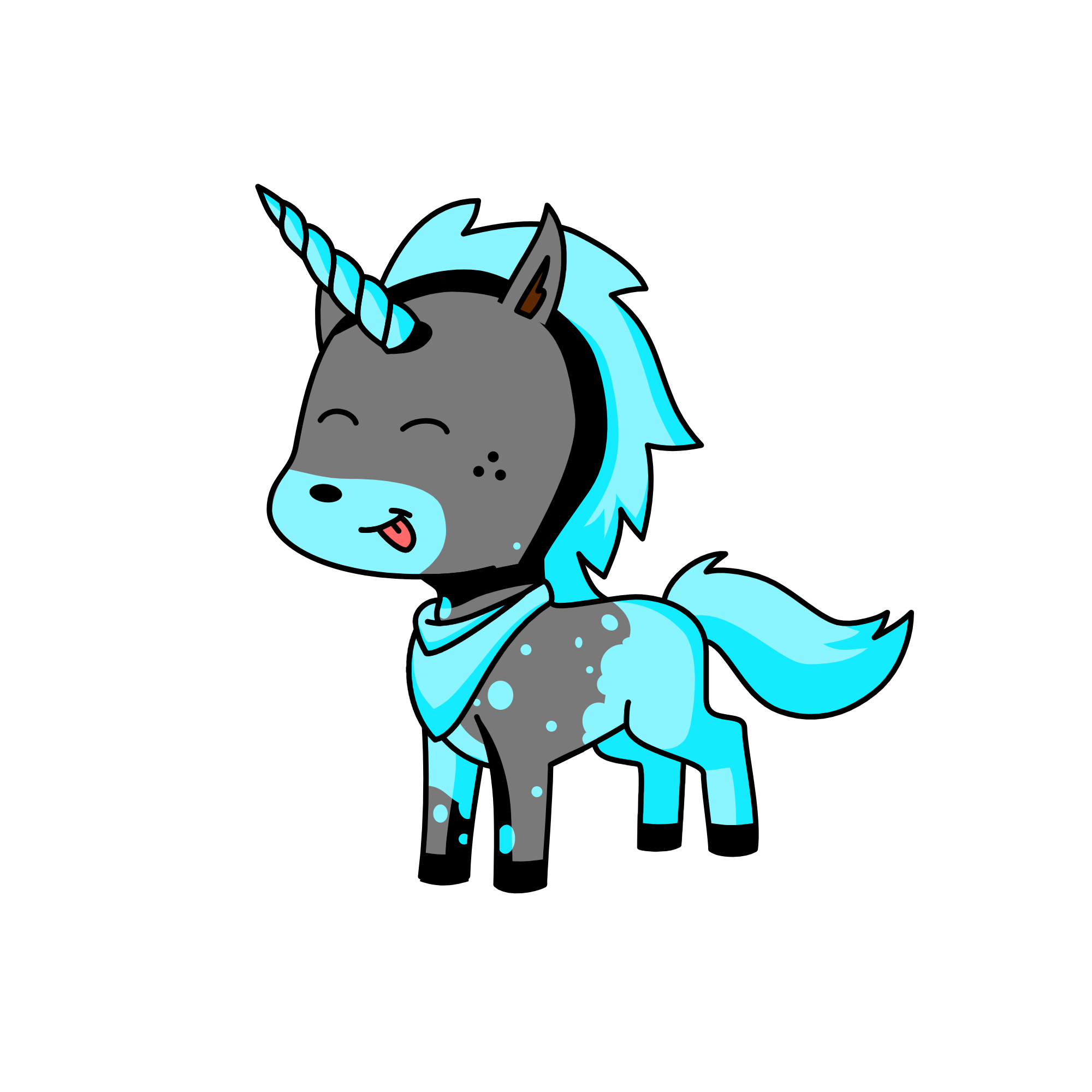 well i am de, the unicorn