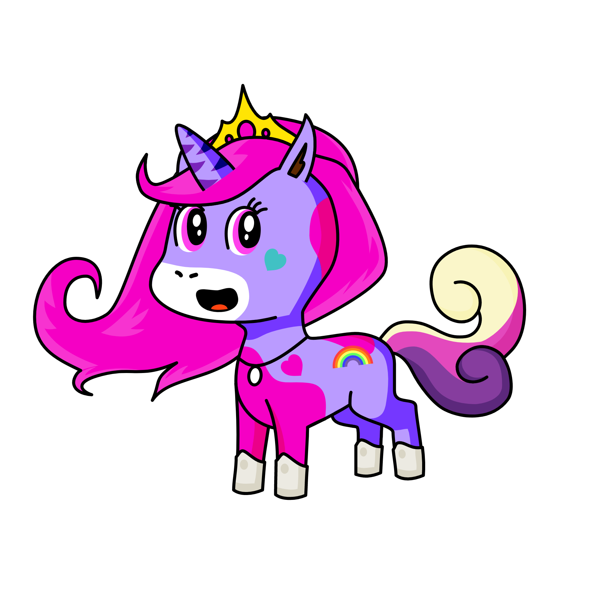 PINKI, the unicorn
