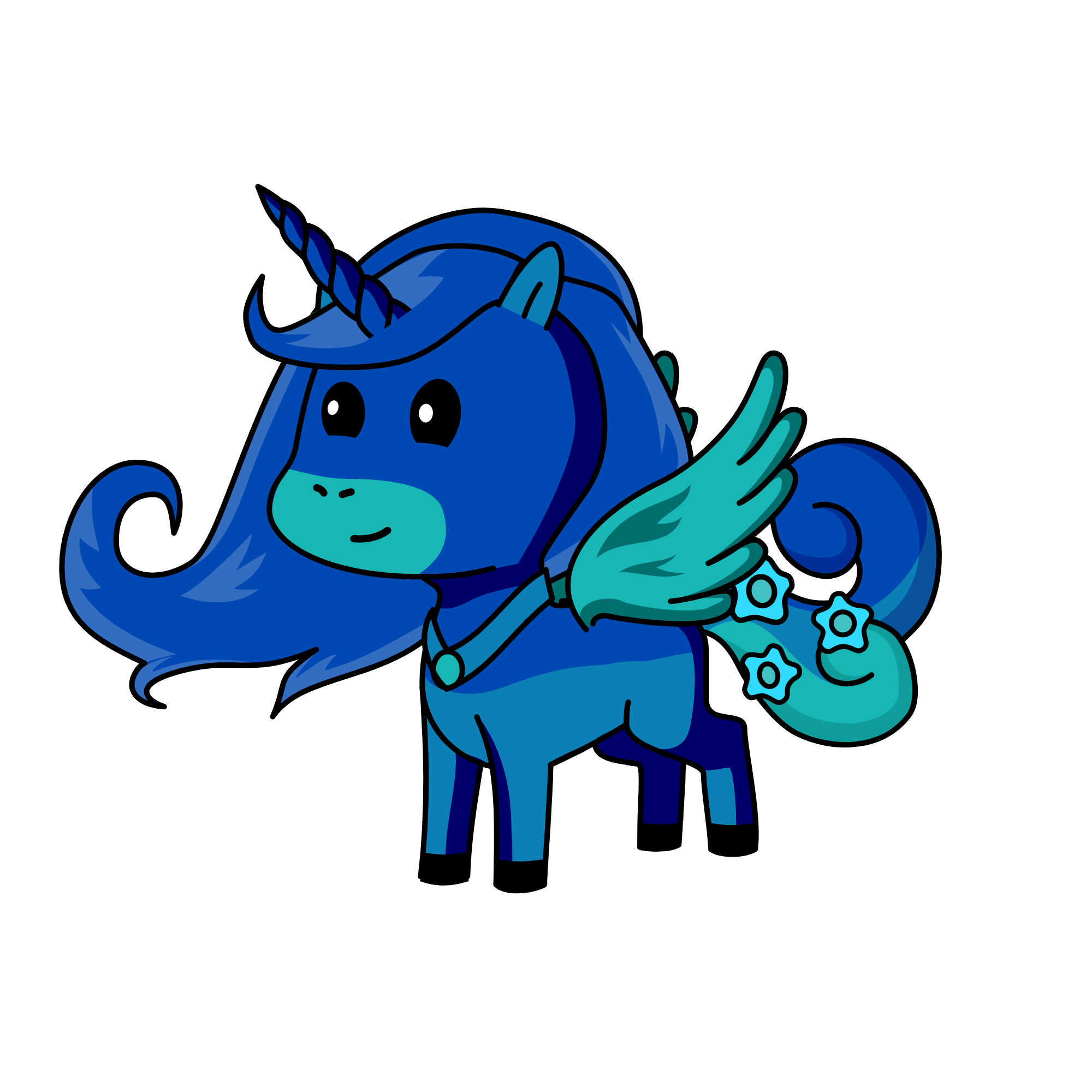 moon girl, the unicorn