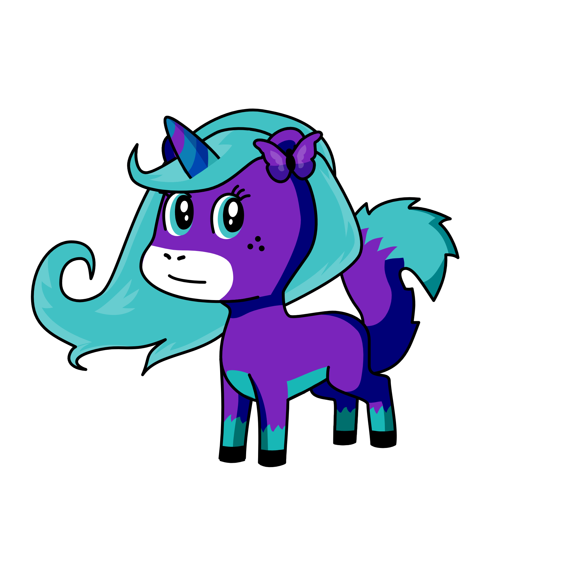 Beauty, the unicorn