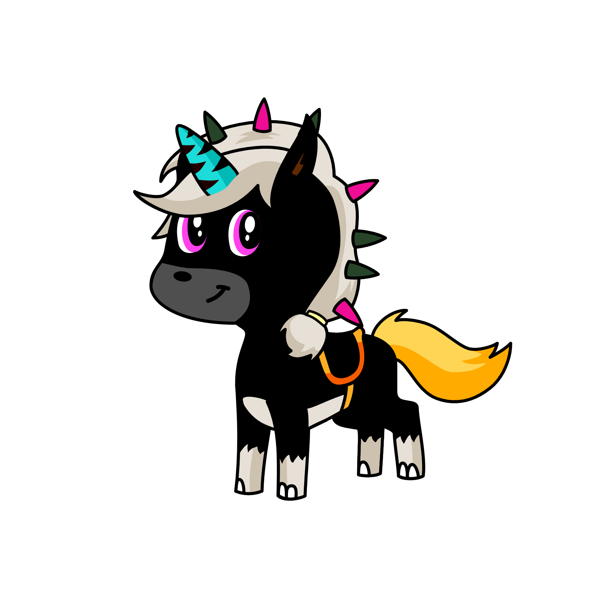 blak, the unicorn