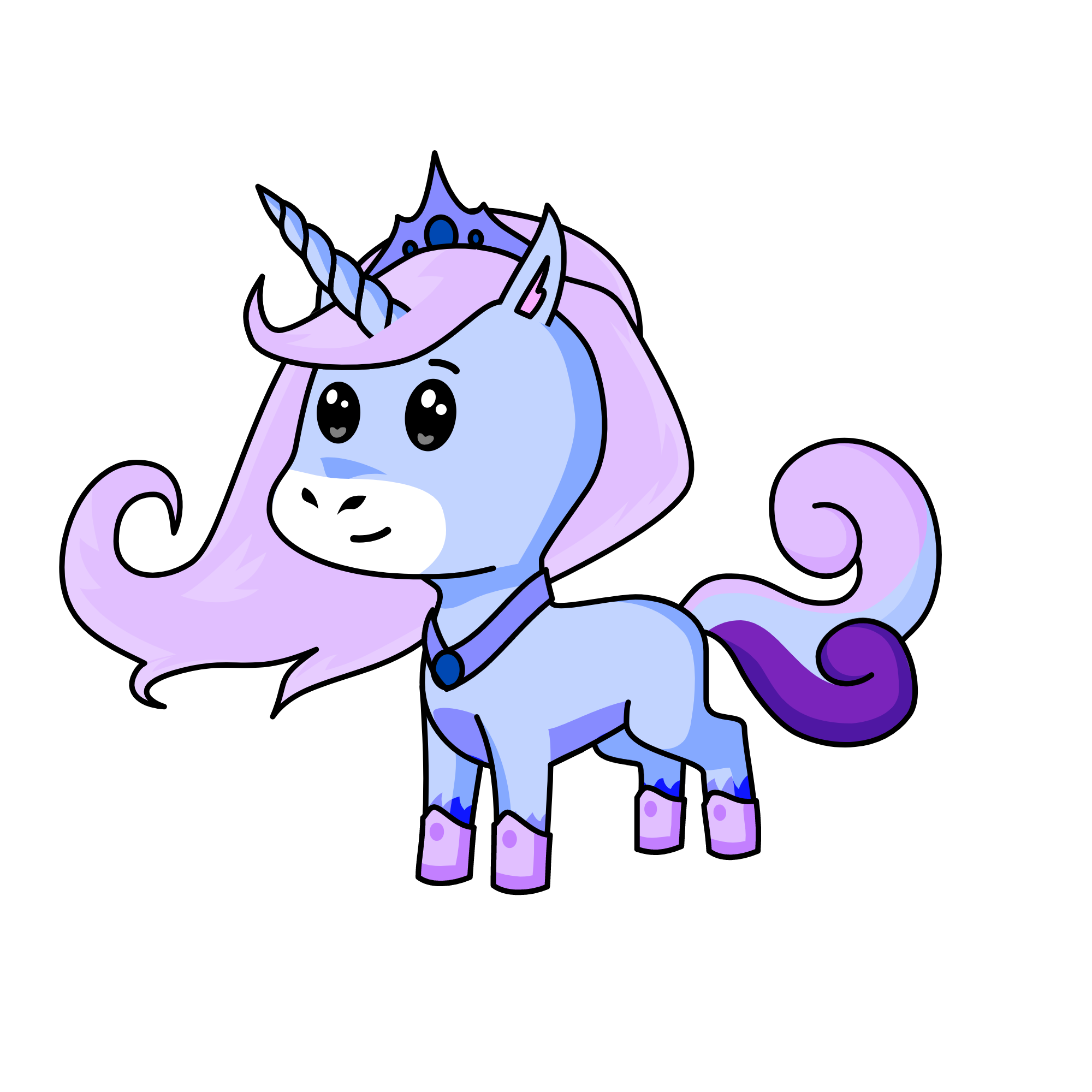 moon, the unicorn