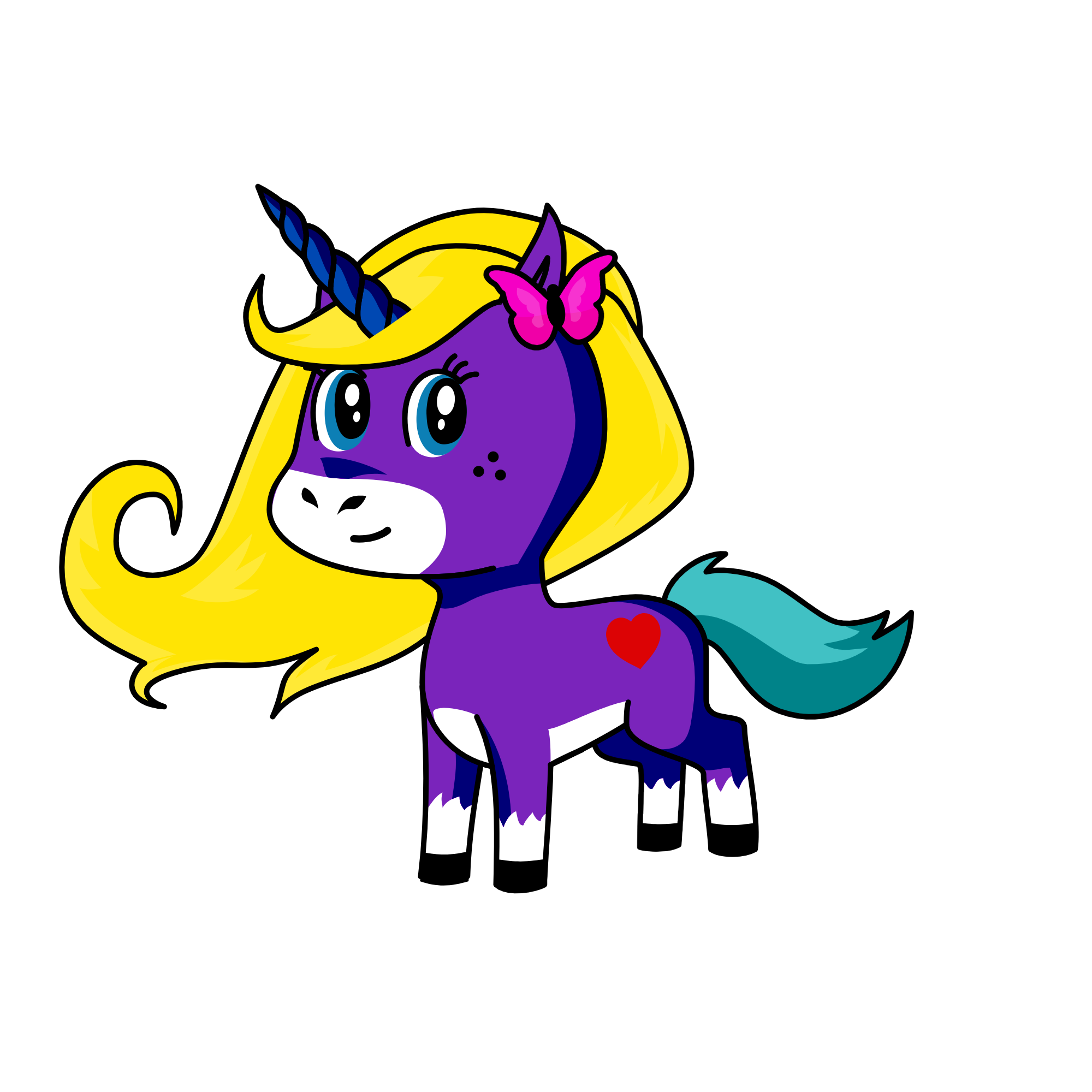 san, the unicorn