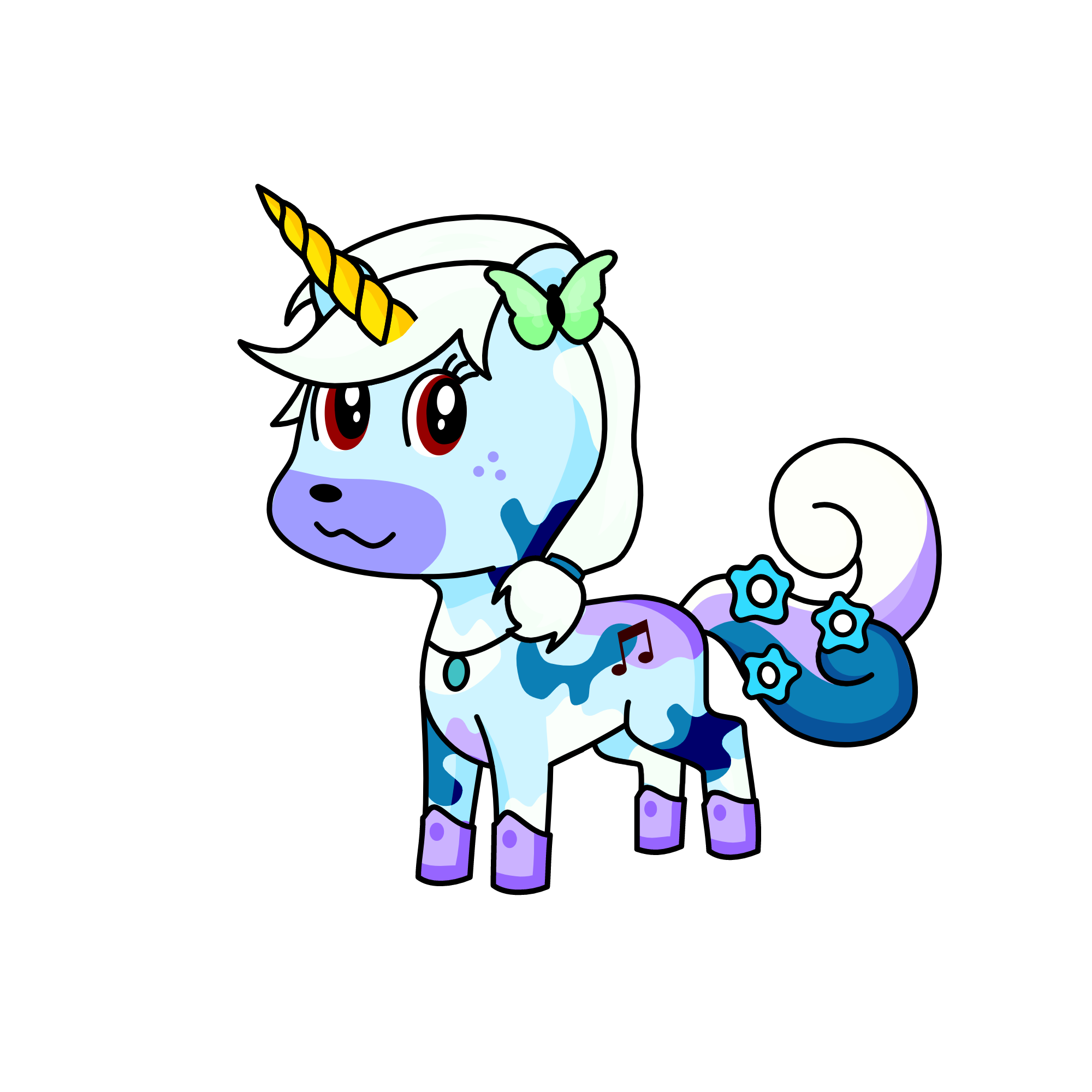 AVERY, the unicorn