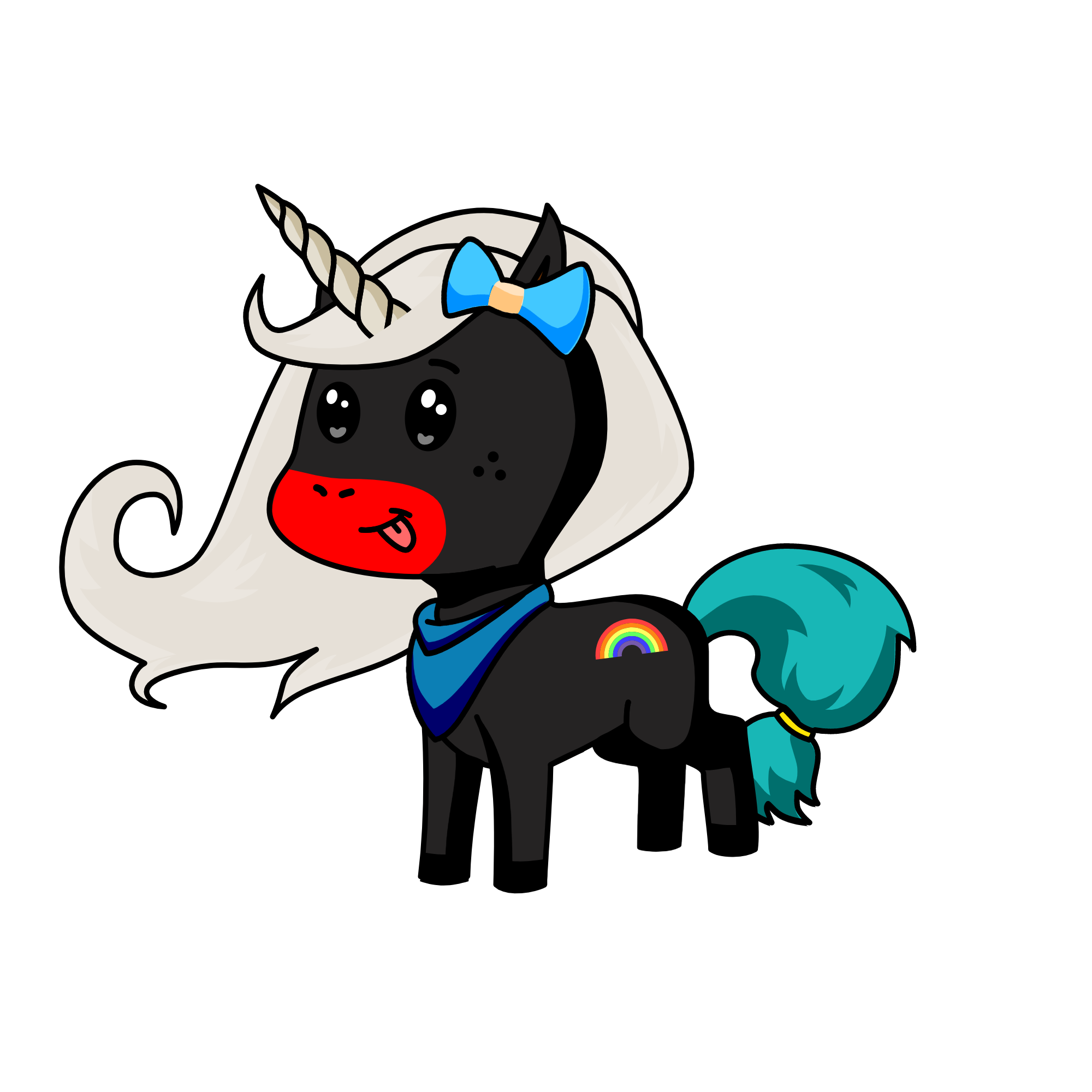 hornycorn, the unicorn