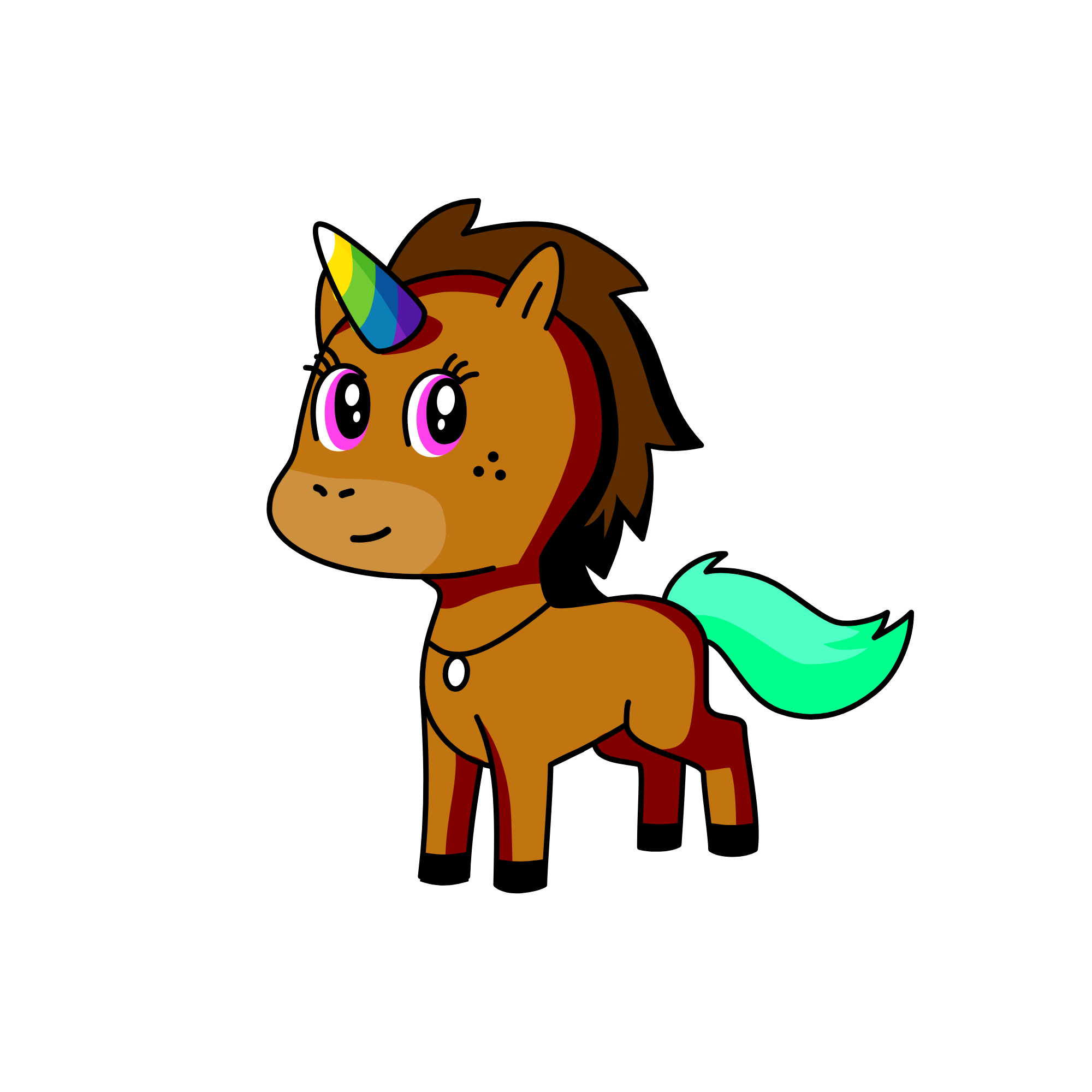SADLOLO, the unicorn