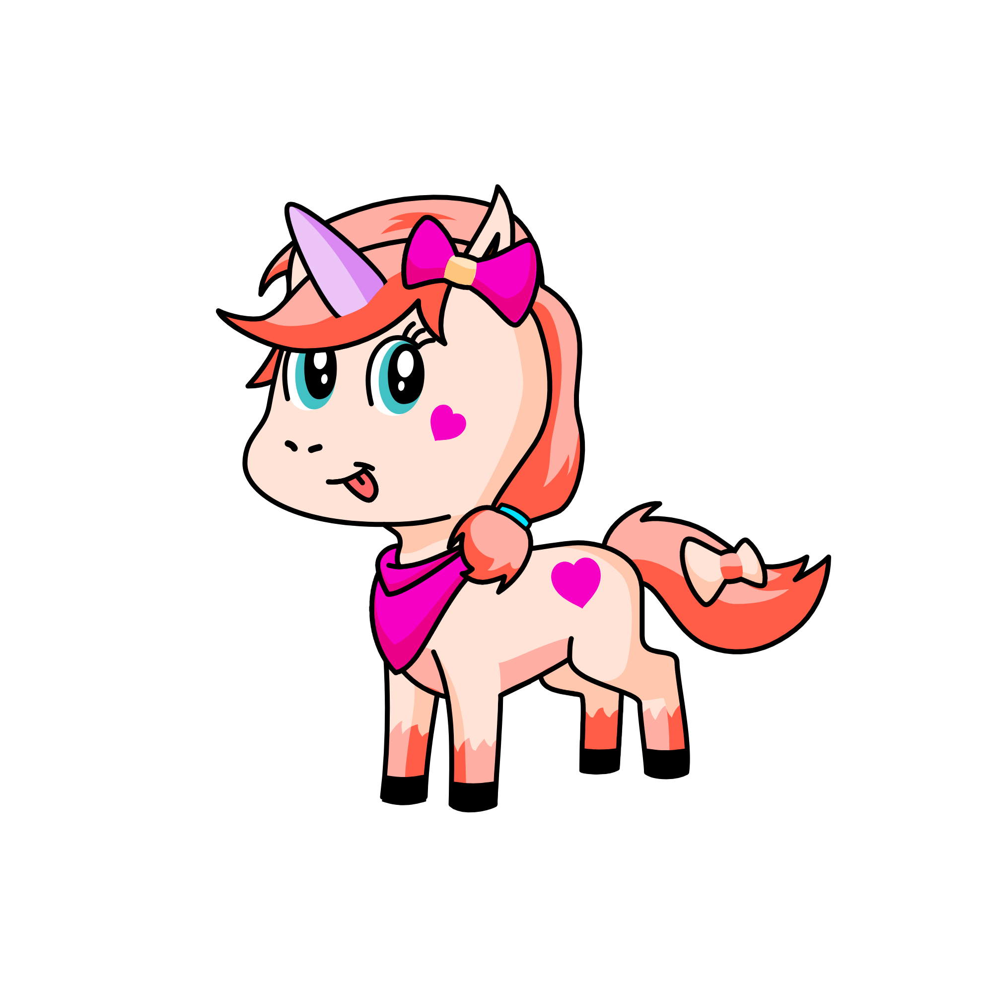 Lovey, the unicorn