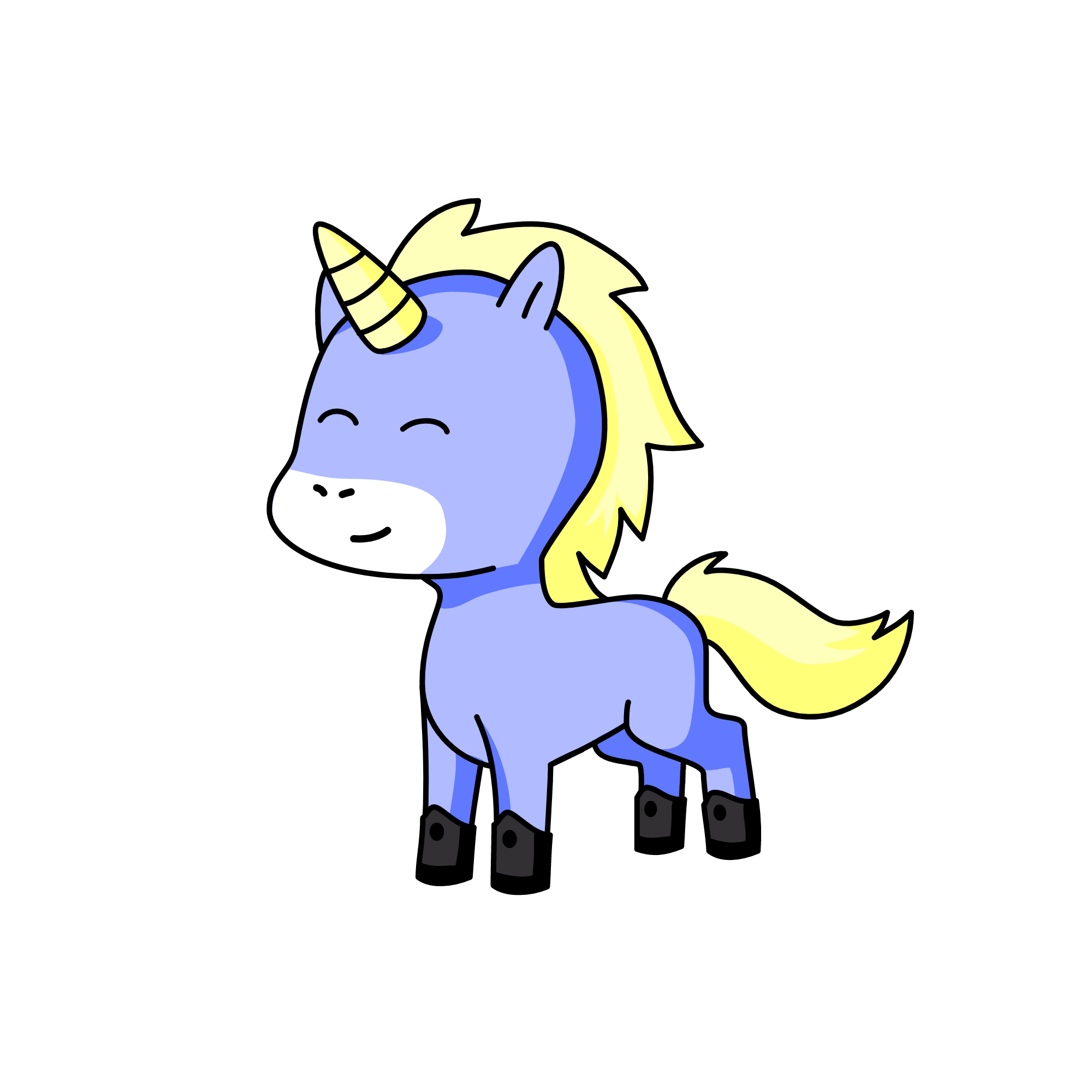 honey senpai, the unicorn