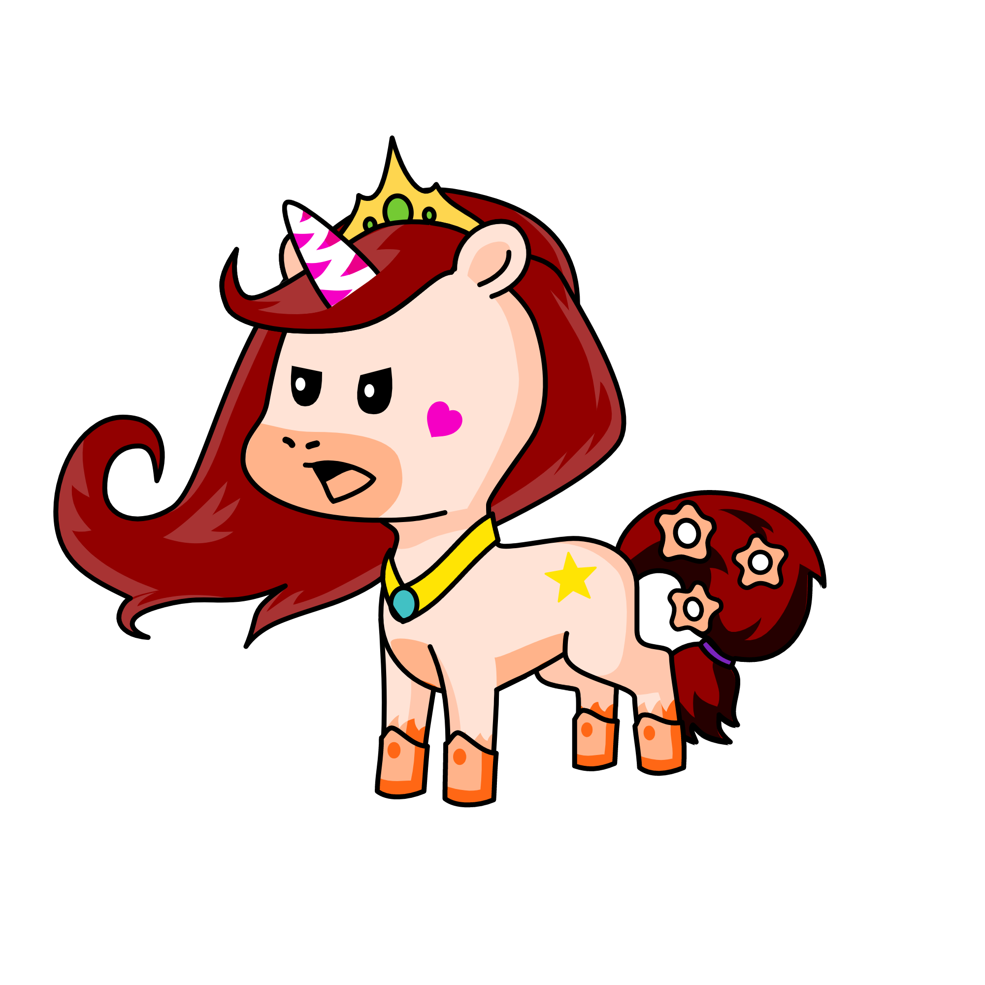 Princess adora, the unicorn