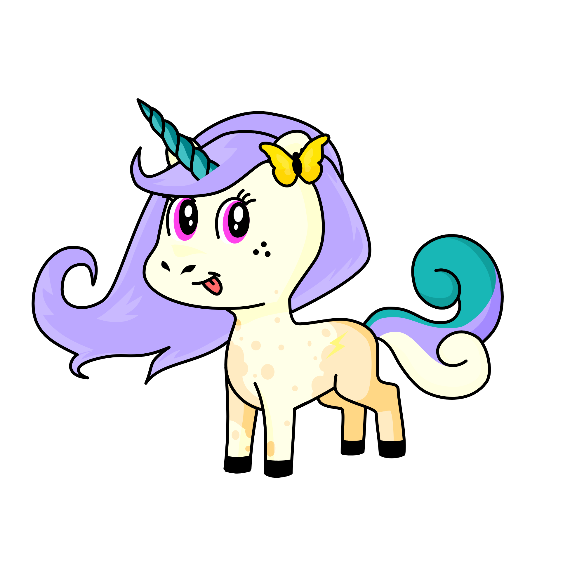 Evie, the unicorn