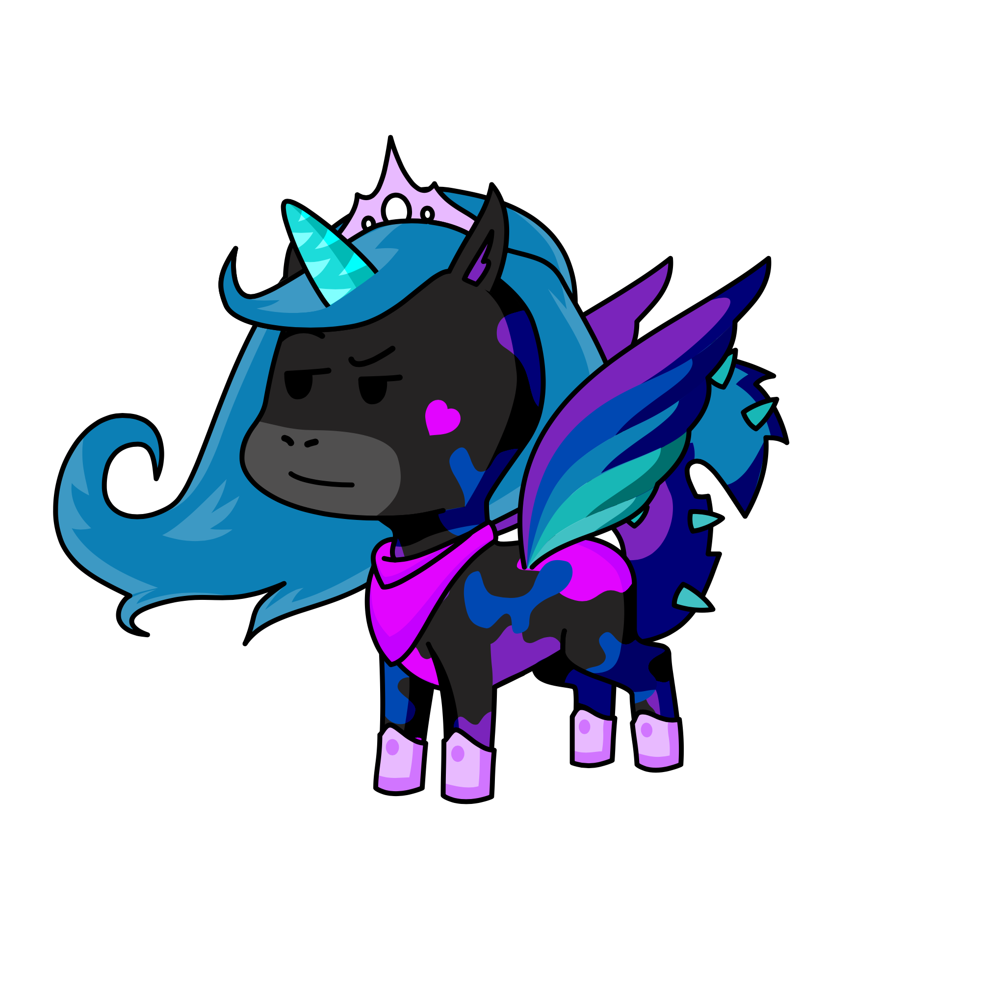 MoonStarr, the unicorn