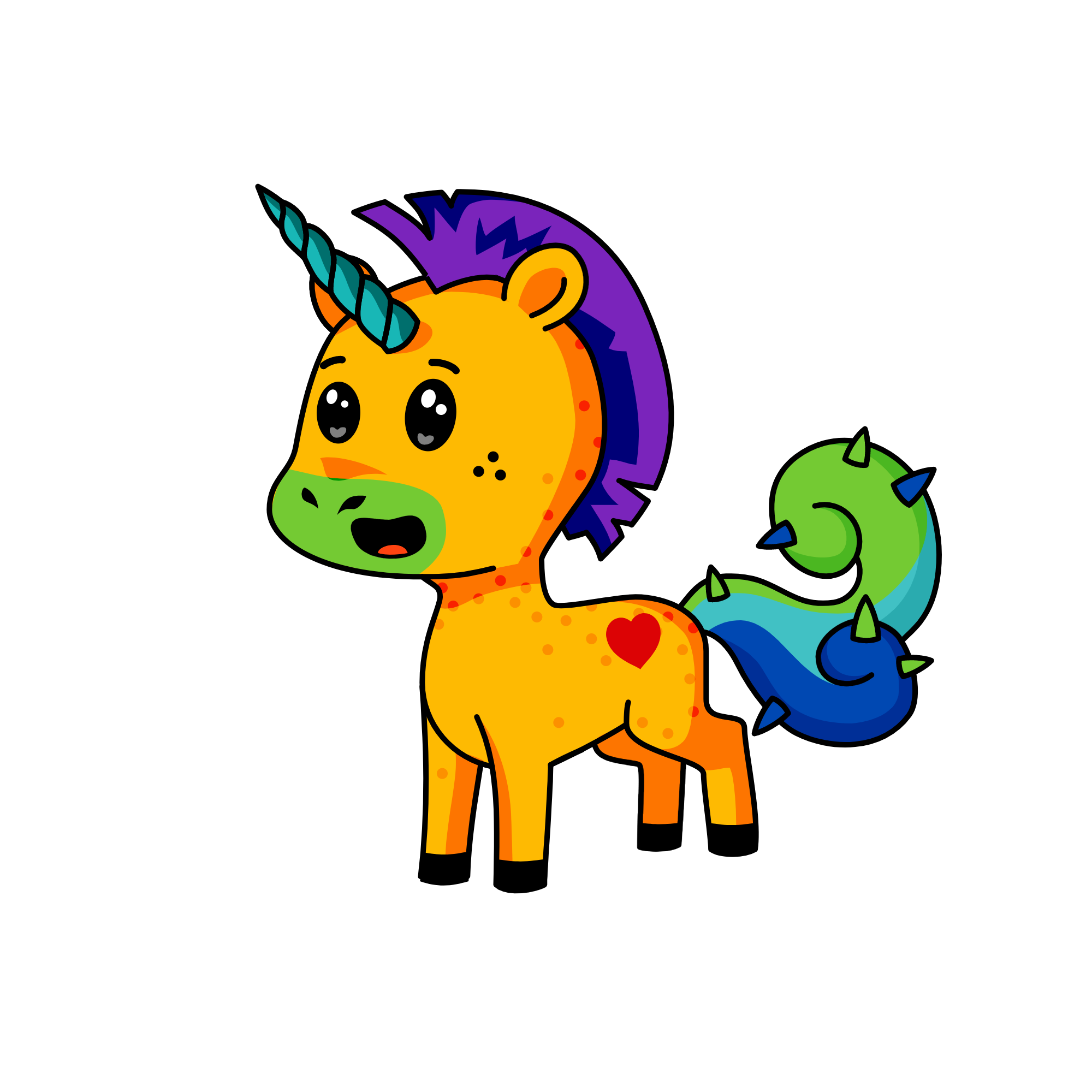 lalaibhguhvghytyu  yu, the unicorn