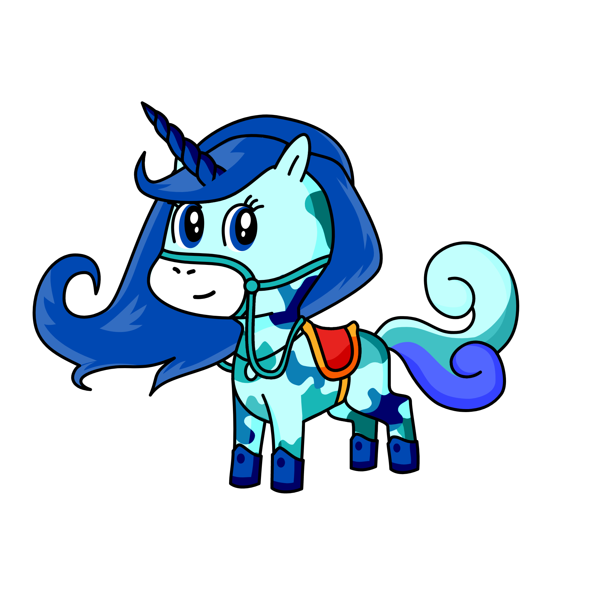 snow, the unicorn