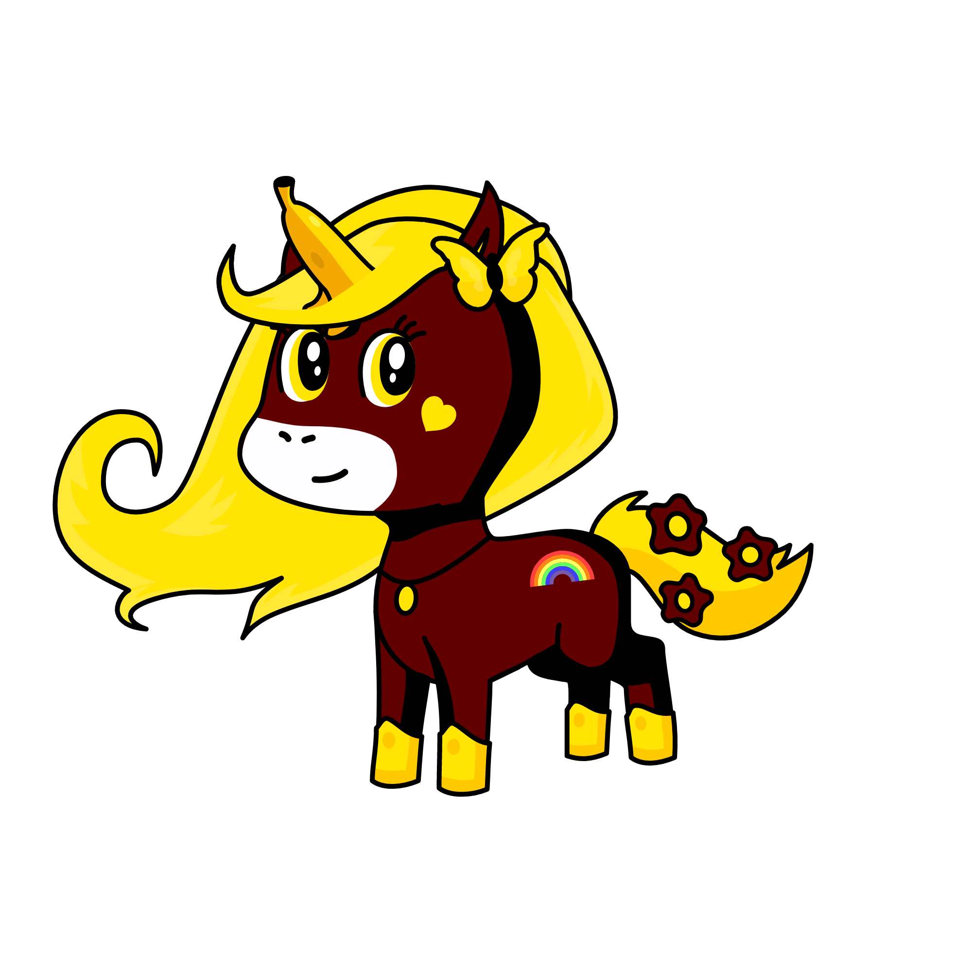 Banana, the unicorn