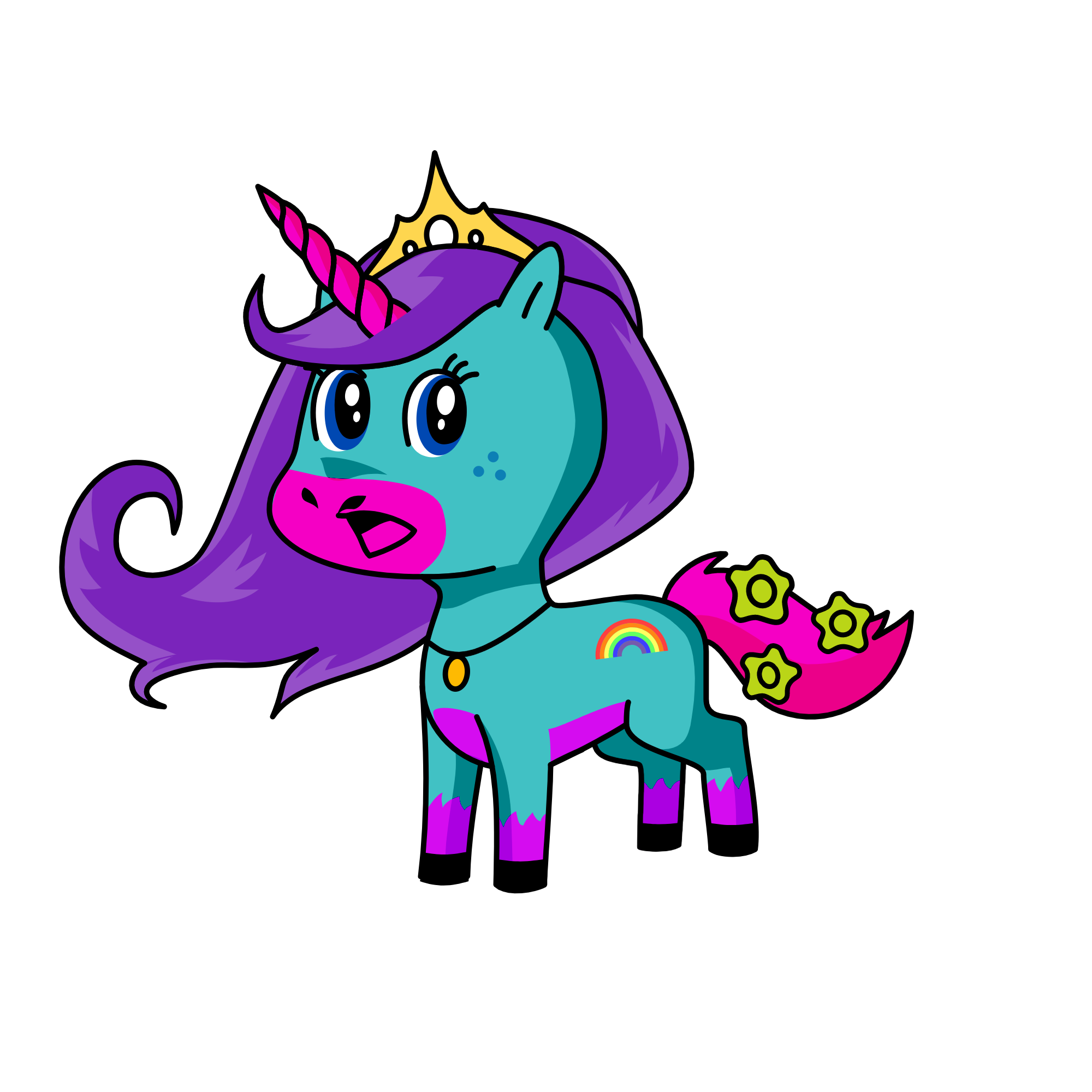 mia, the unicorn
