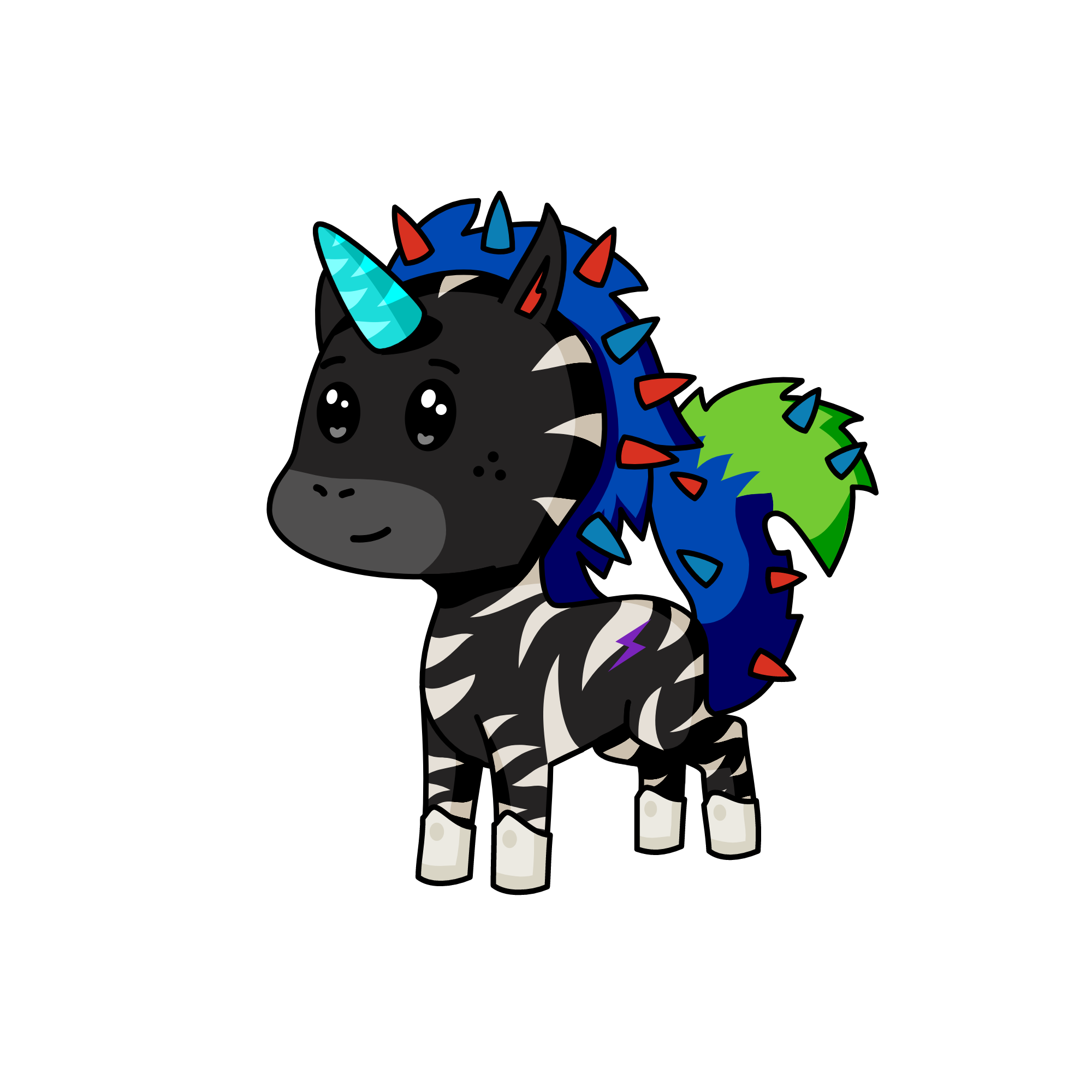 Spike, the unicorn