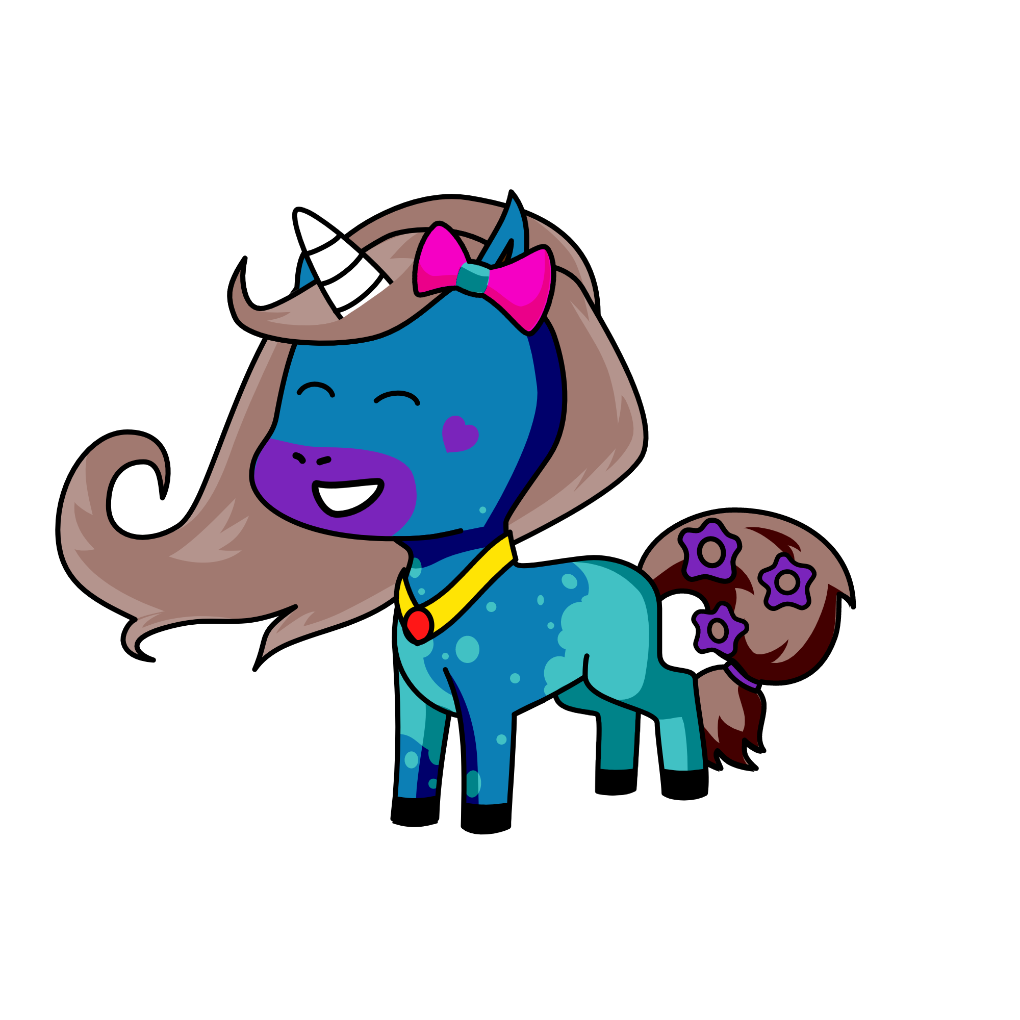 Midnight, the unicorn