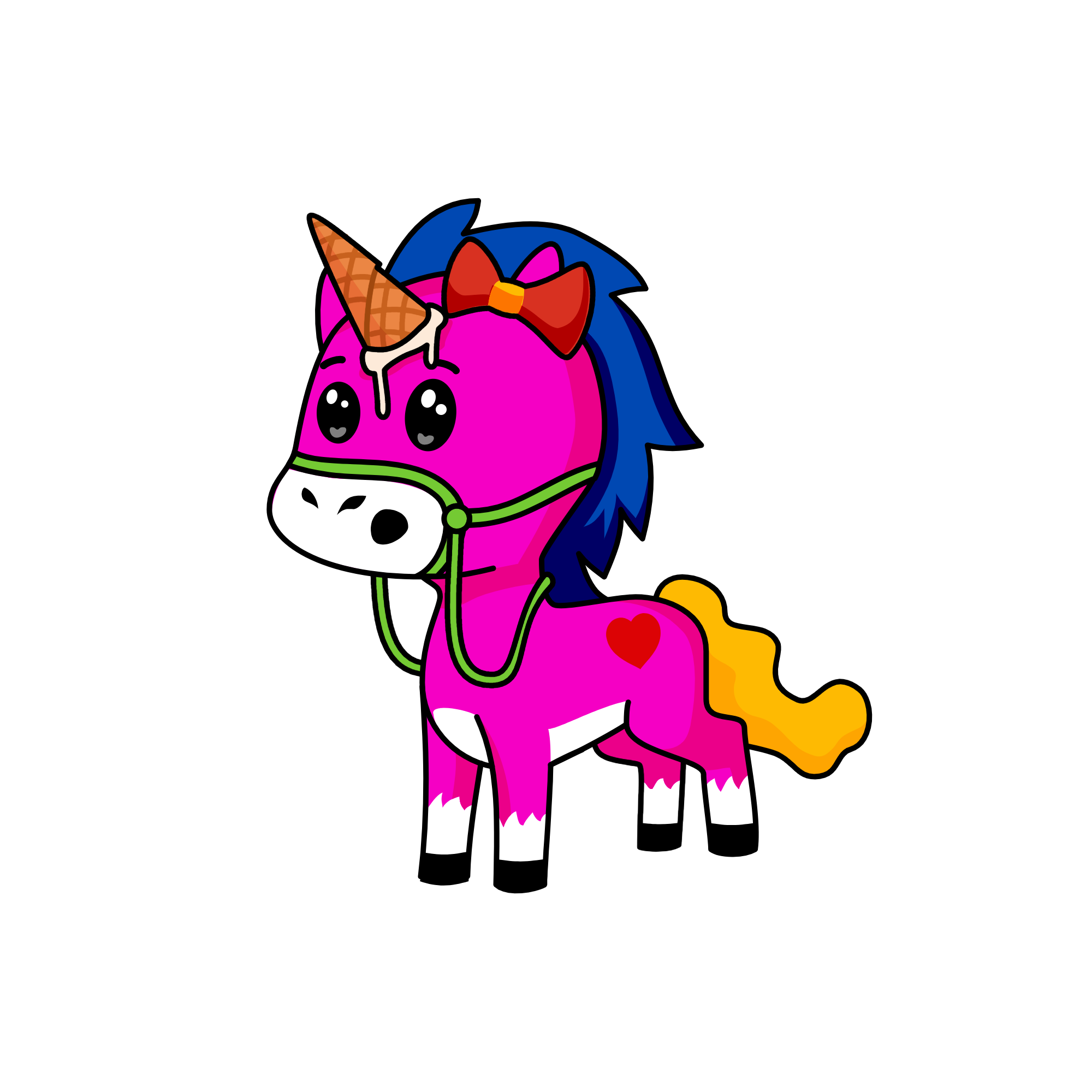 Random, the unicorn