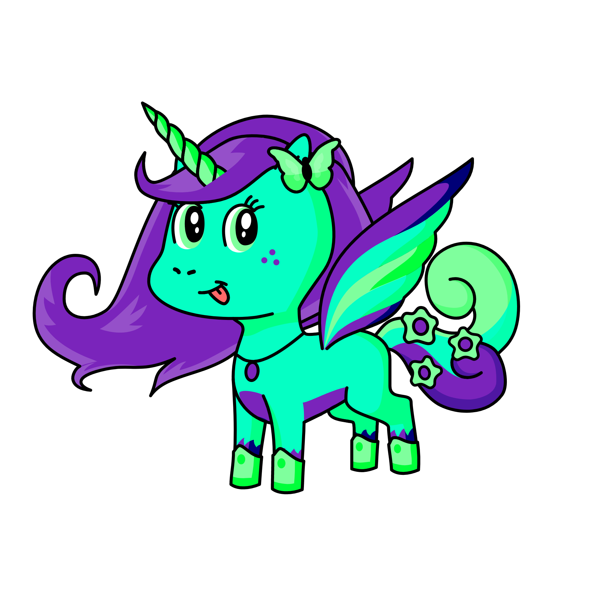 sunny, the unicorn