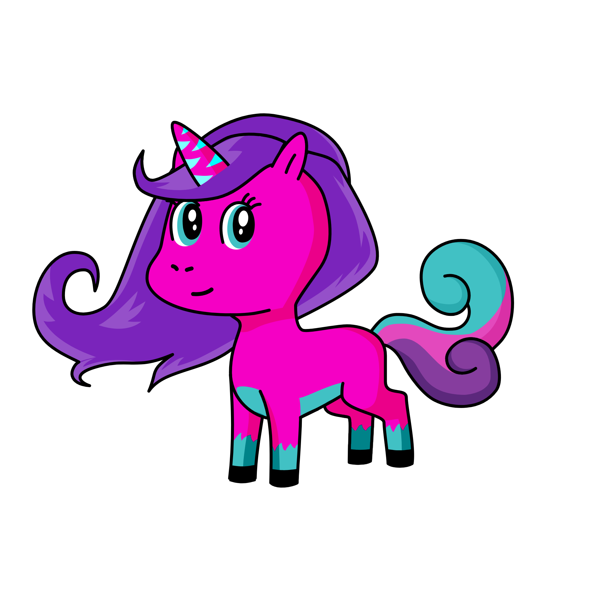 misty, the unicorn