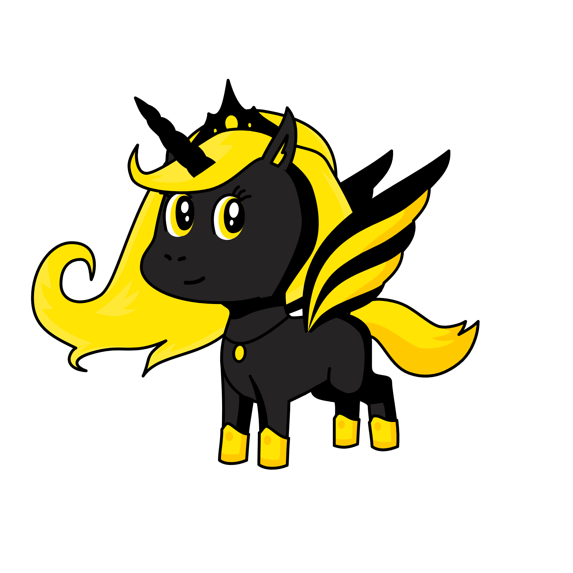 Midnight, the unicorn