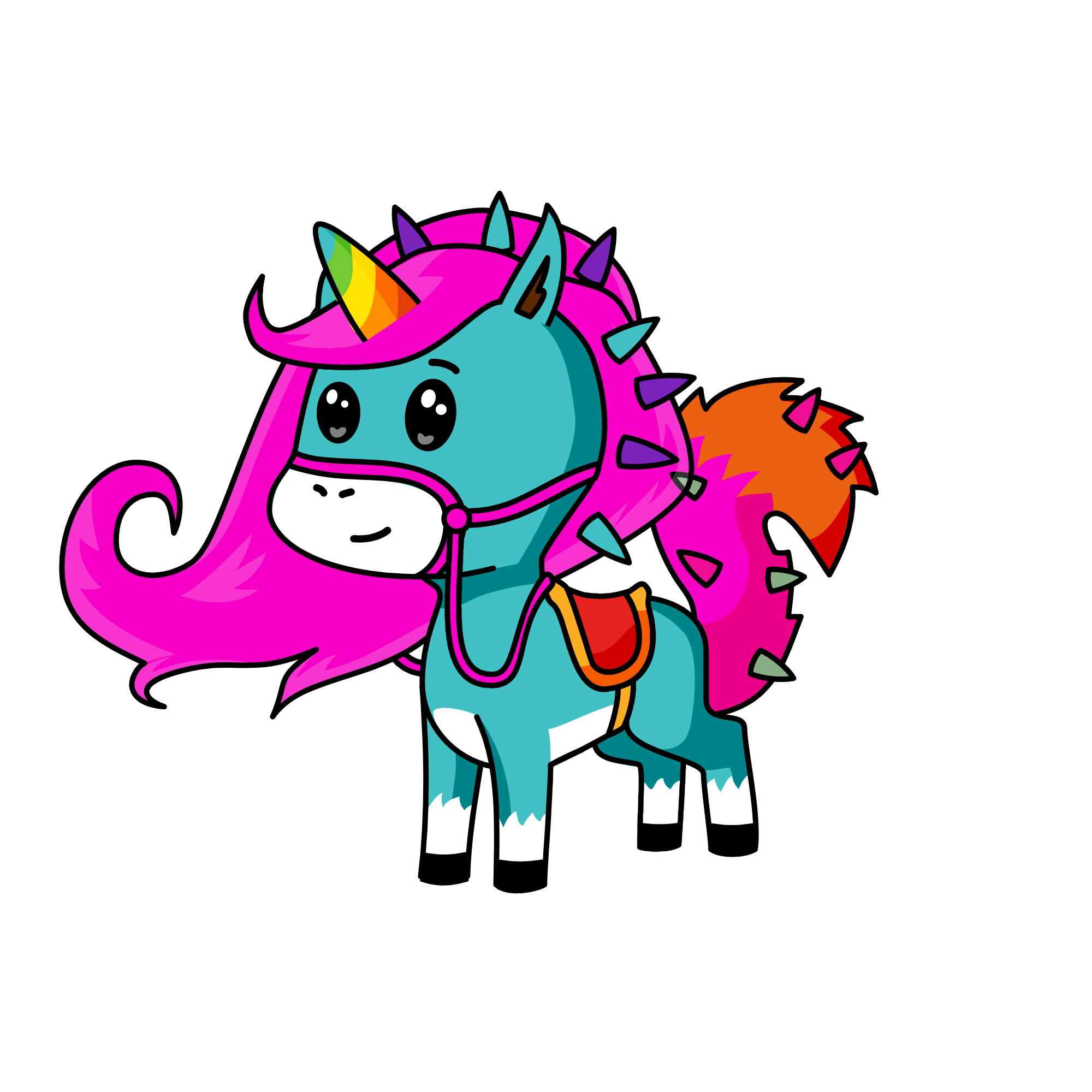 crazy spike, the unicorn