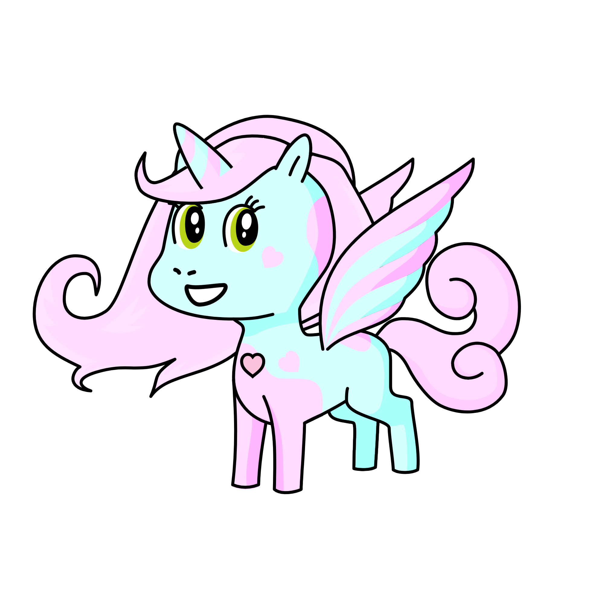 ♥️cotton candy ♥️, the unicorn