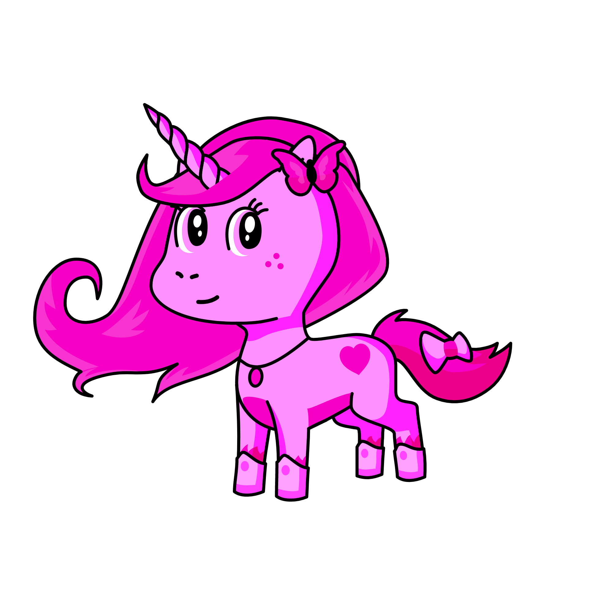 rosa, the unicorn