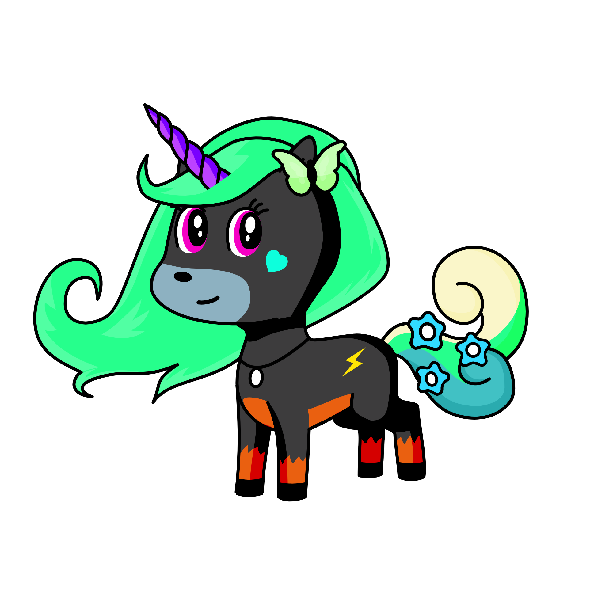 Luna, the unicorn