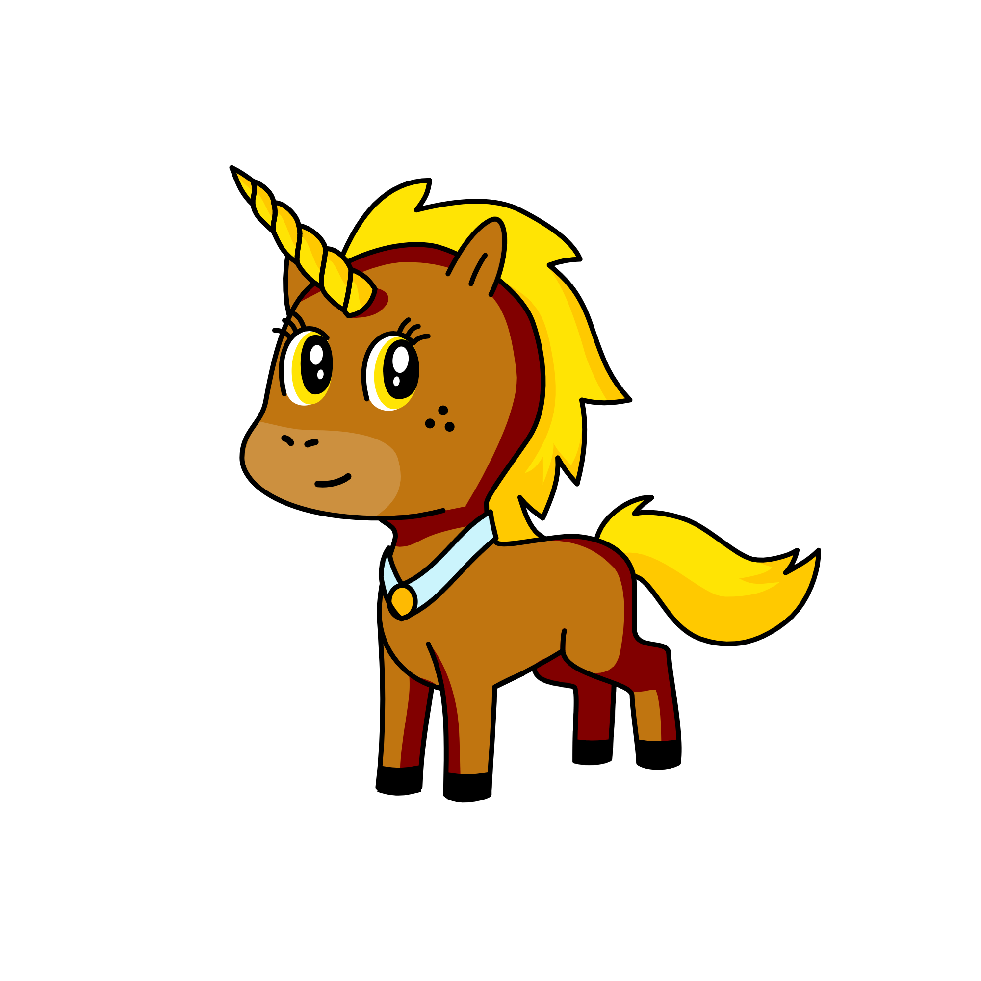 Sunny, the unicorn