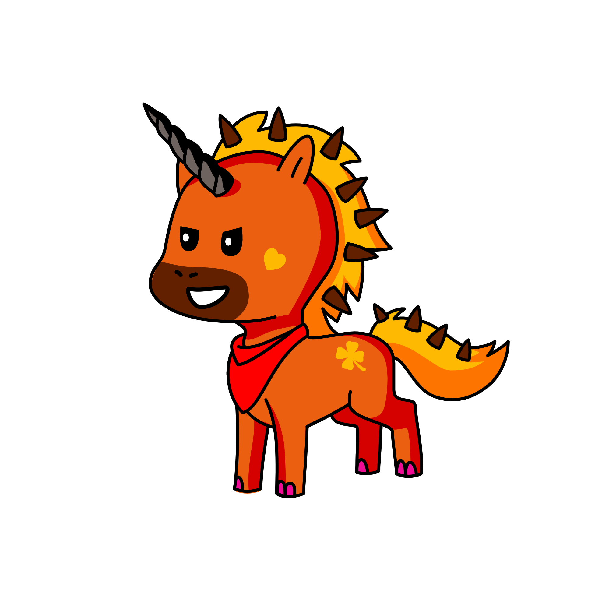 jack sparrow, the unicorn