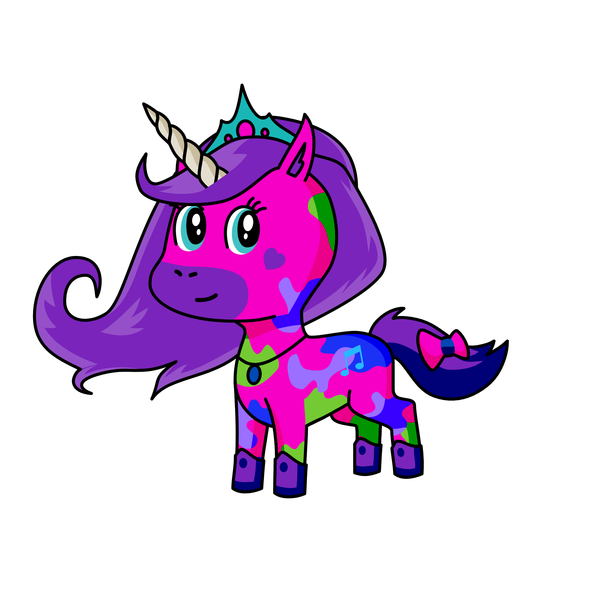 Leah, the unicorn