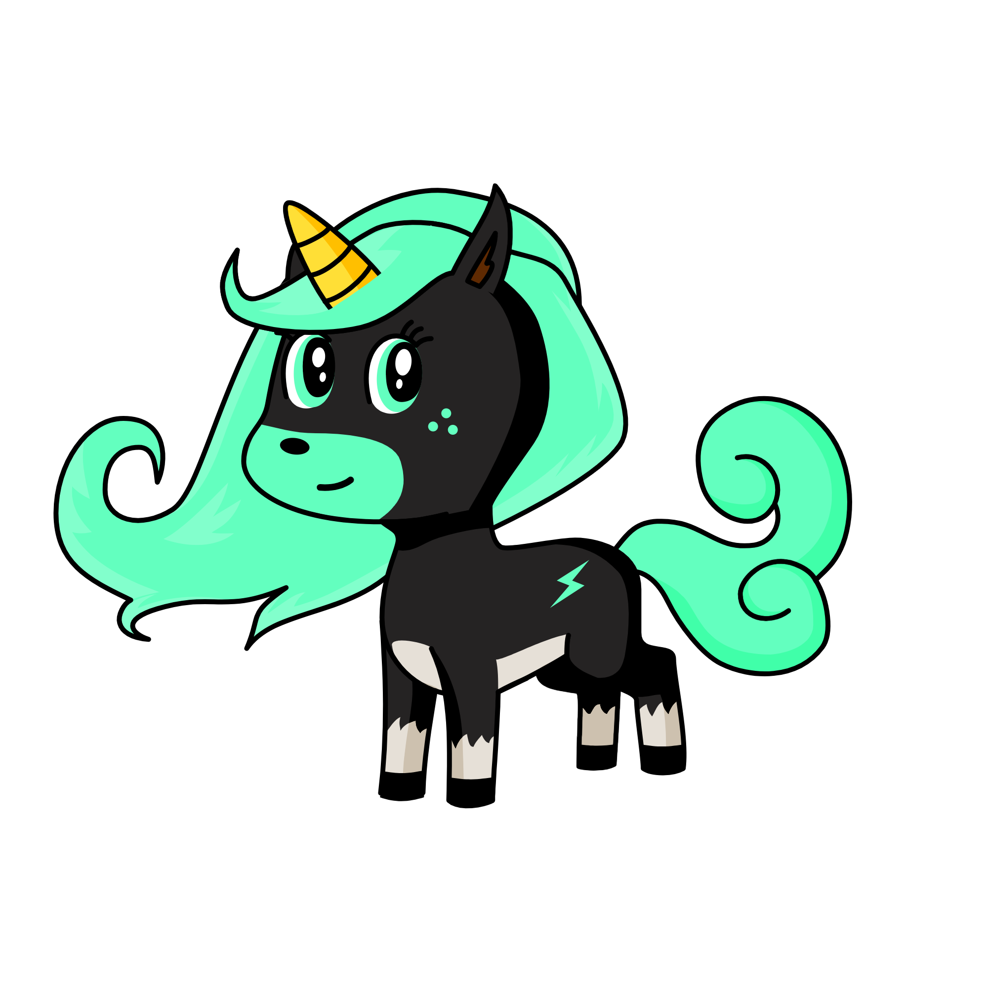 Amileia, the unicorn