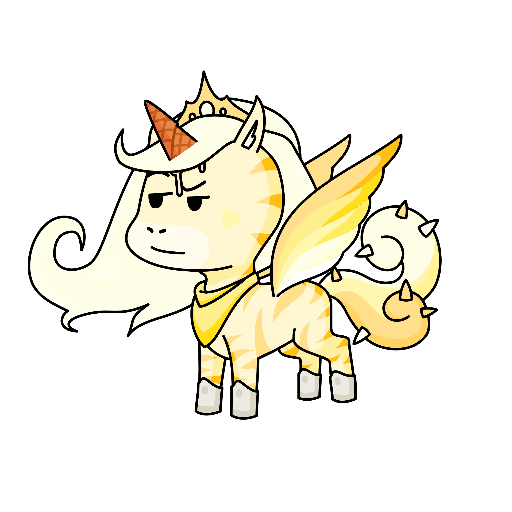 Marshmallow , the unicorn