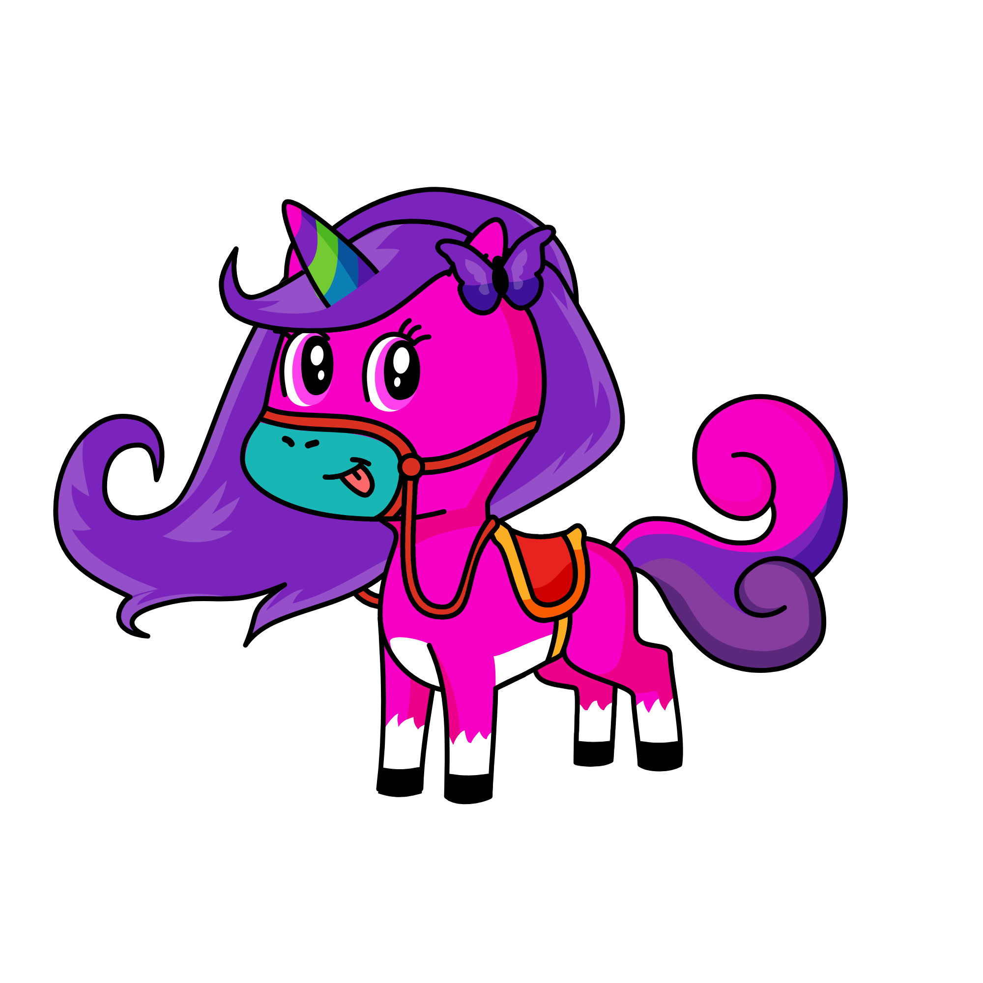 Luciee, the unicorn