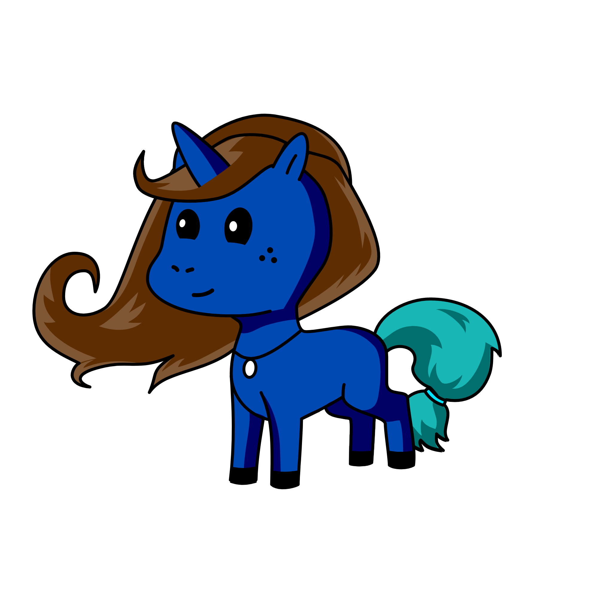 Blossom, the unicorn