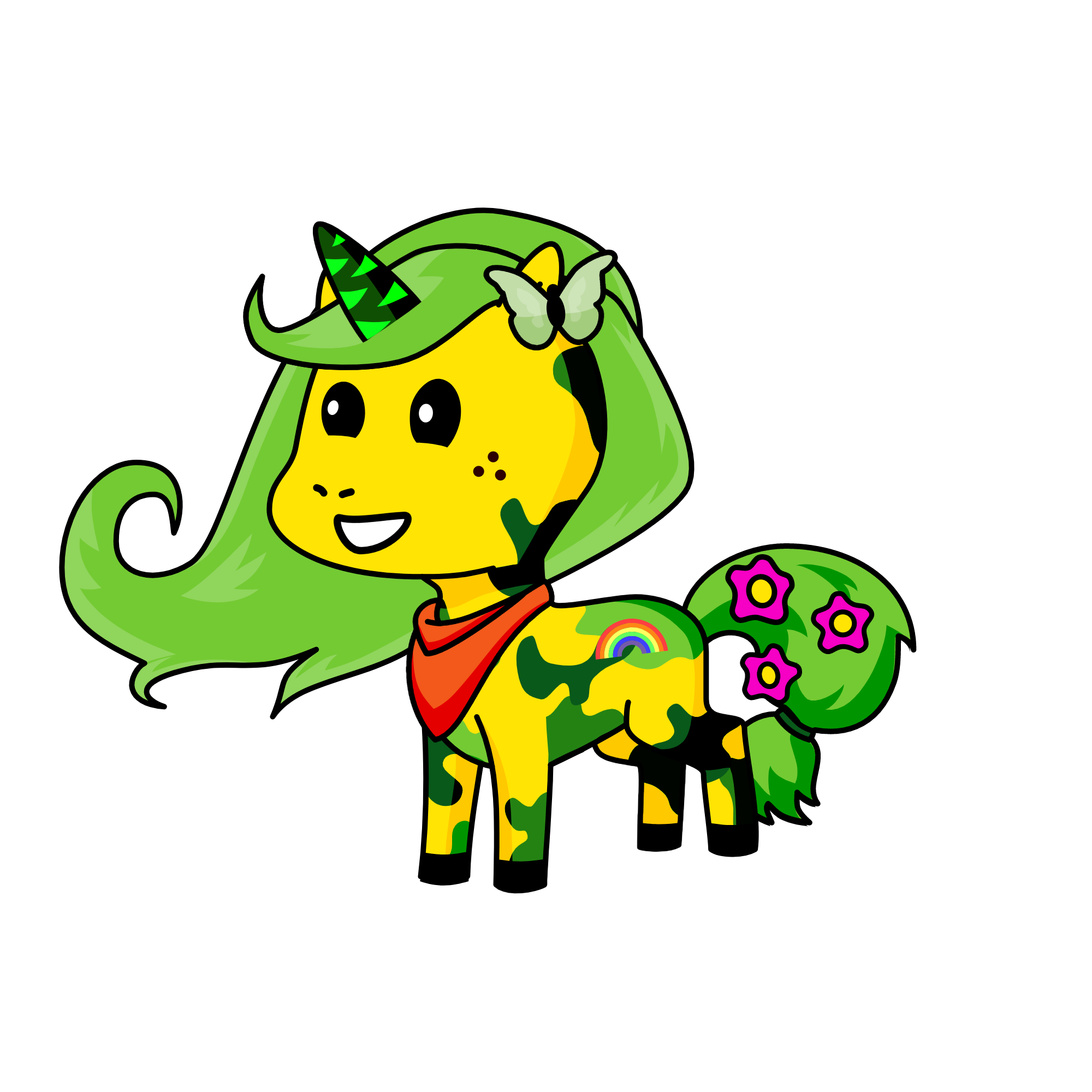 森林, the unicorn