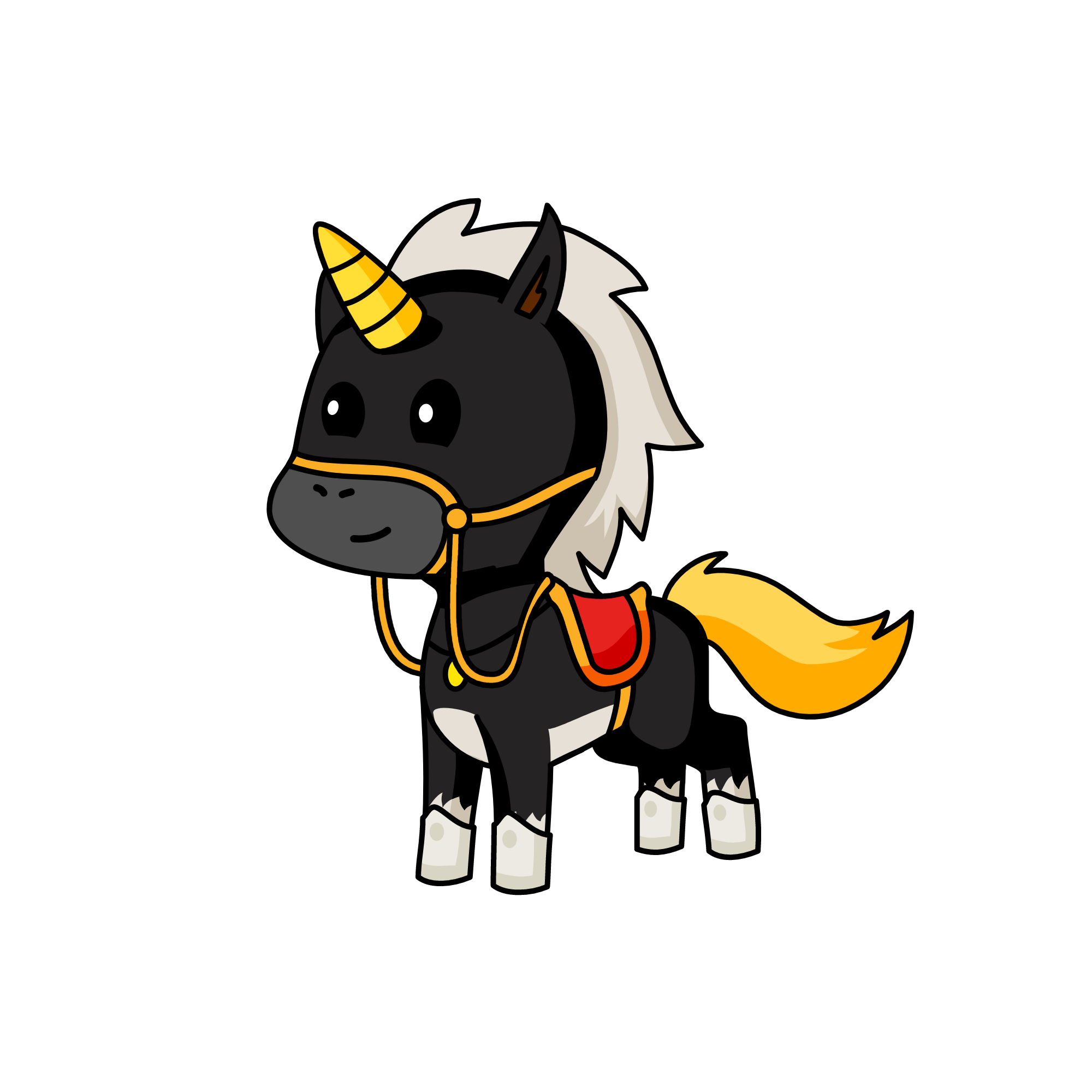 Dazzle, the unicorn