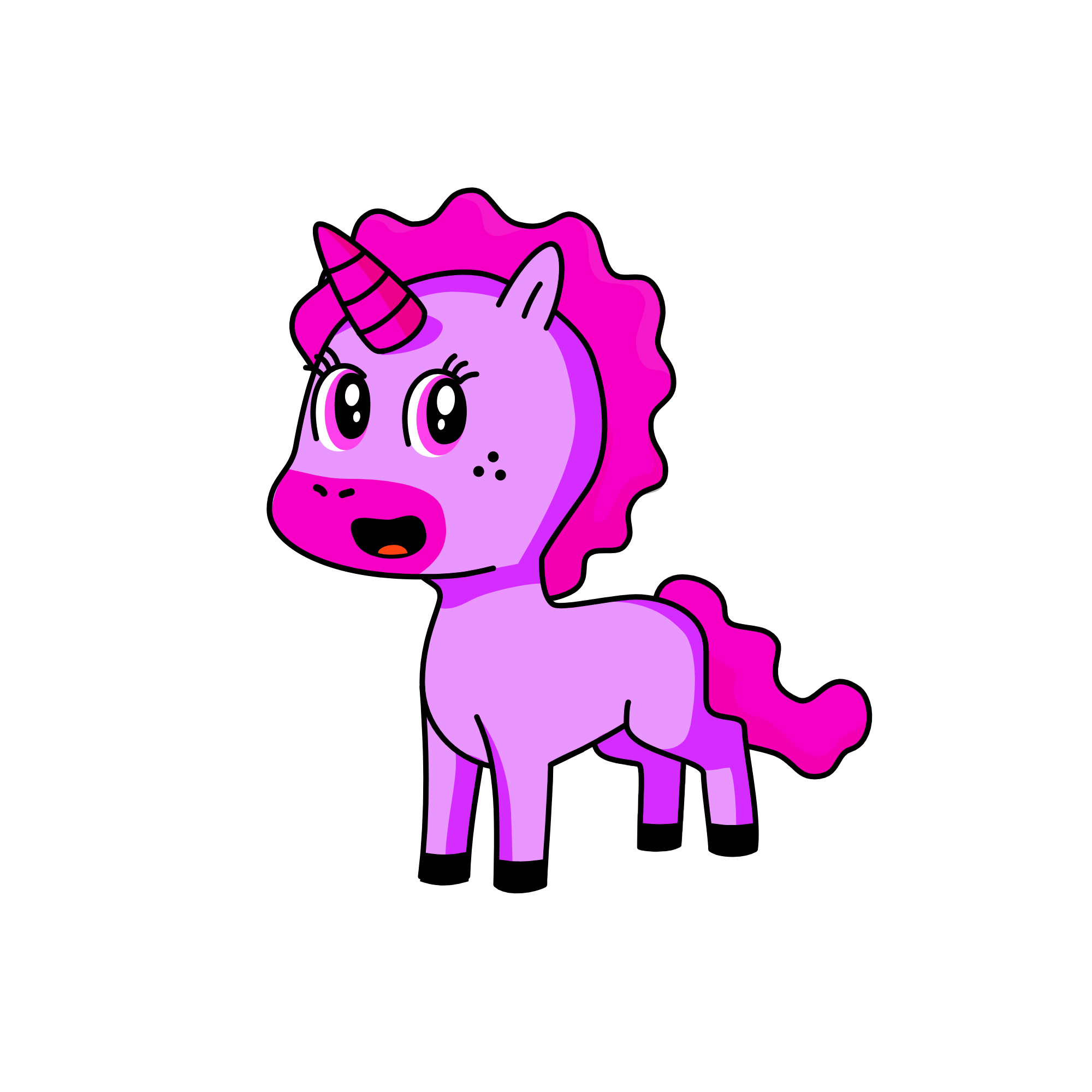 pingkipay, the unicorn