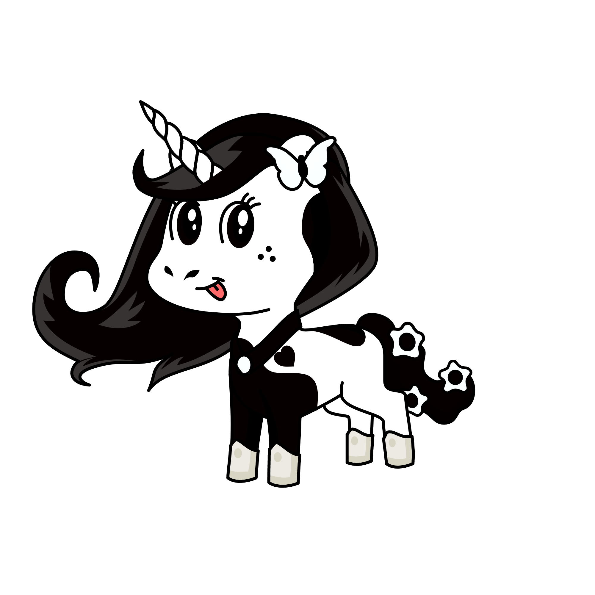Milky, the unicorn