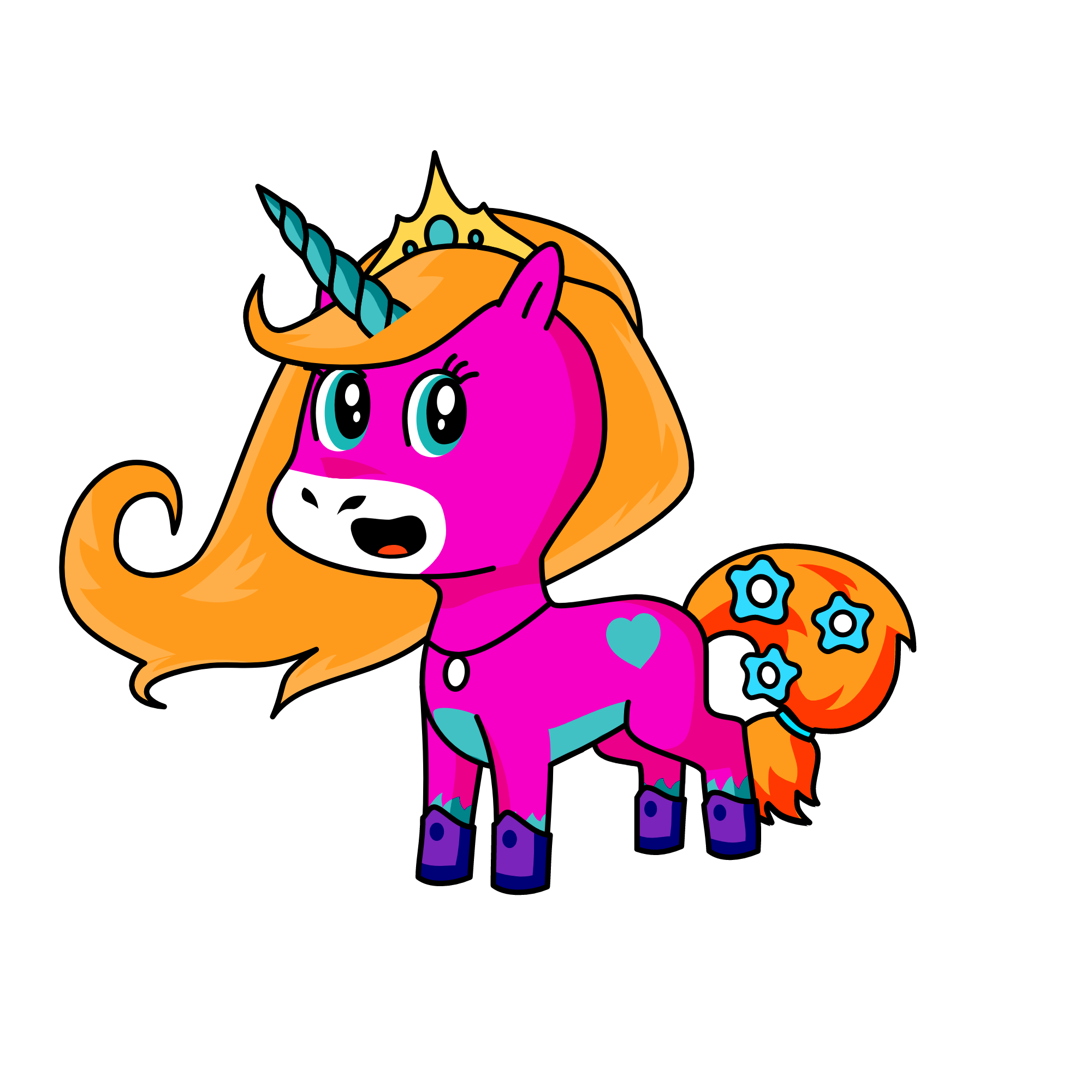 why, the unicorn