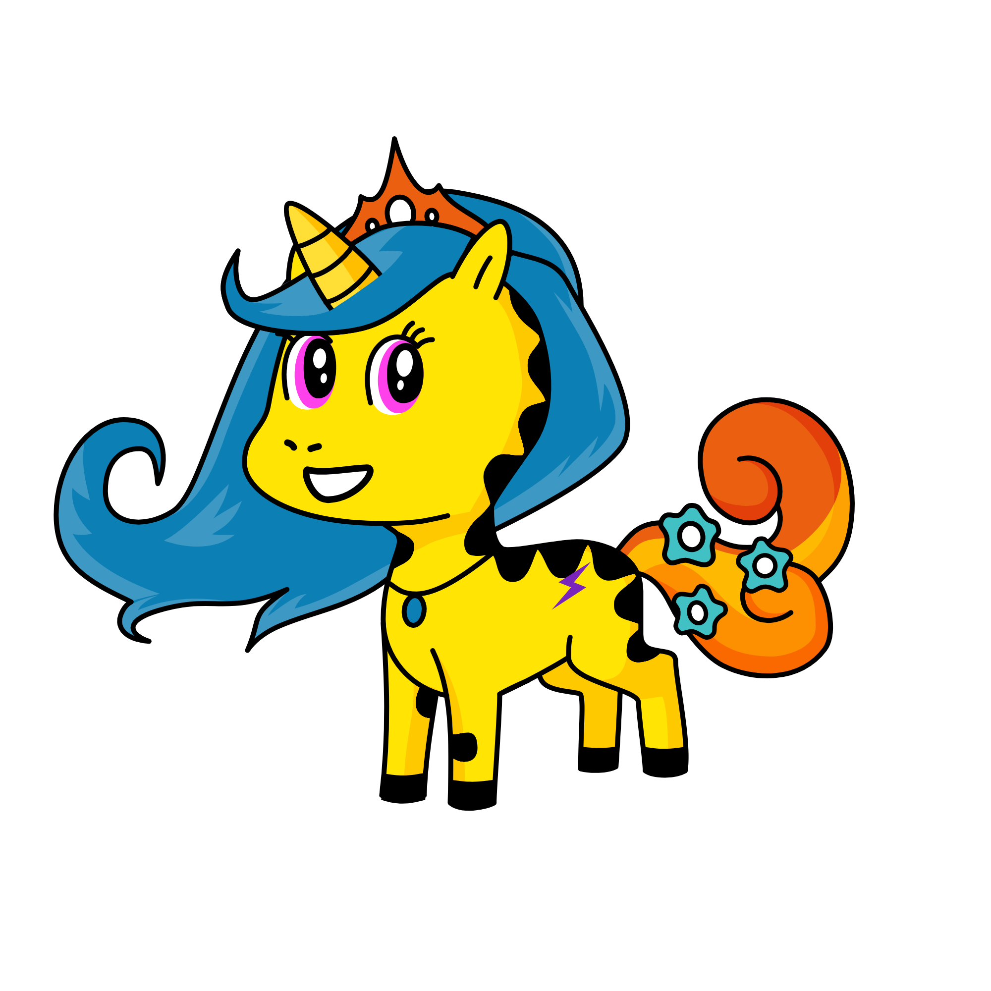 prinsess unicorn, the unicorn