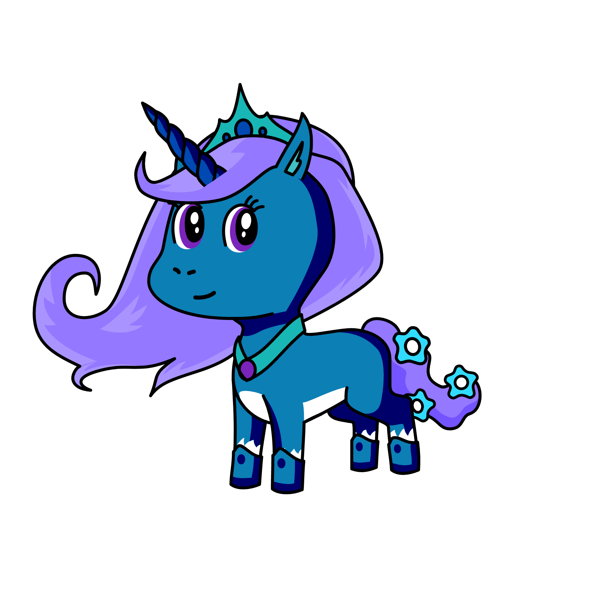 luna, the unicorn