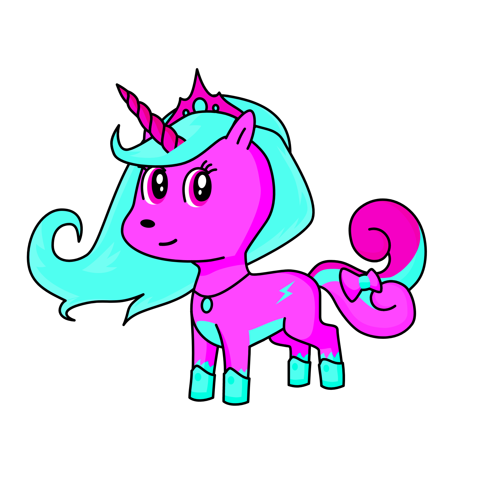 crystal, the unicorn