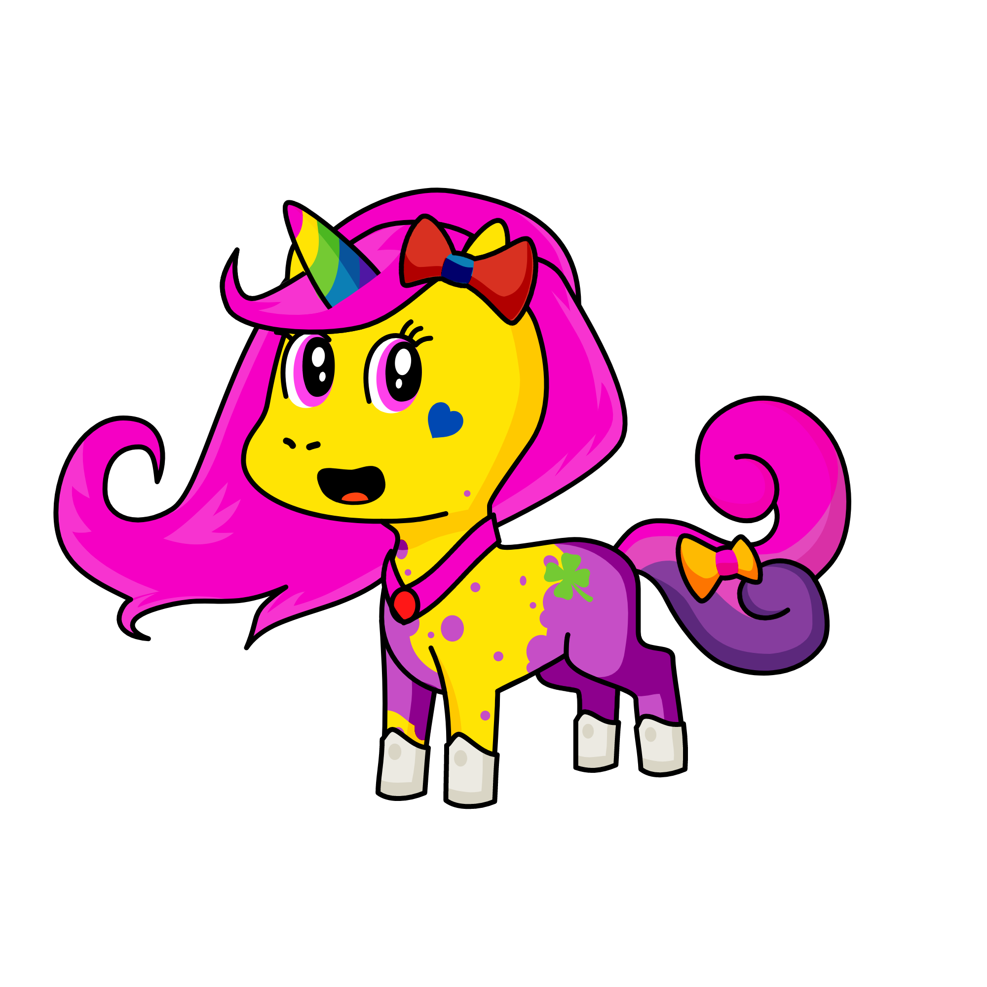 rainbow, the unicorn