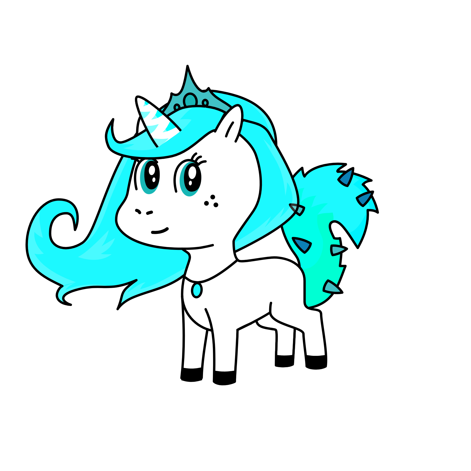 princess icey, the unicorn